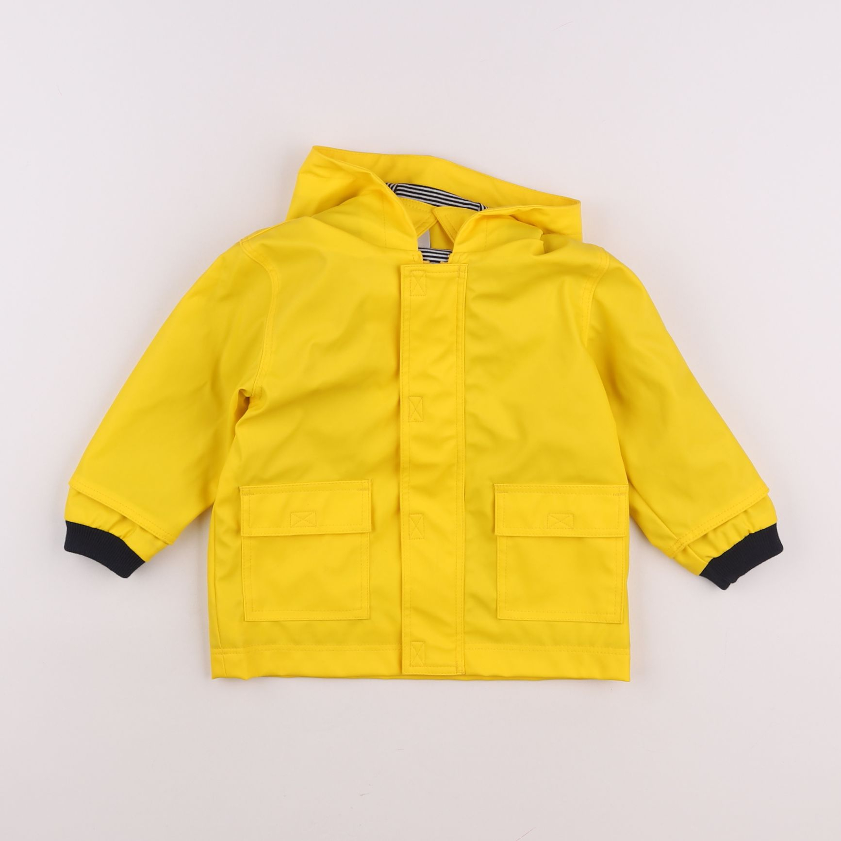 Petit Bateau - imperméable jaune - 12 mois