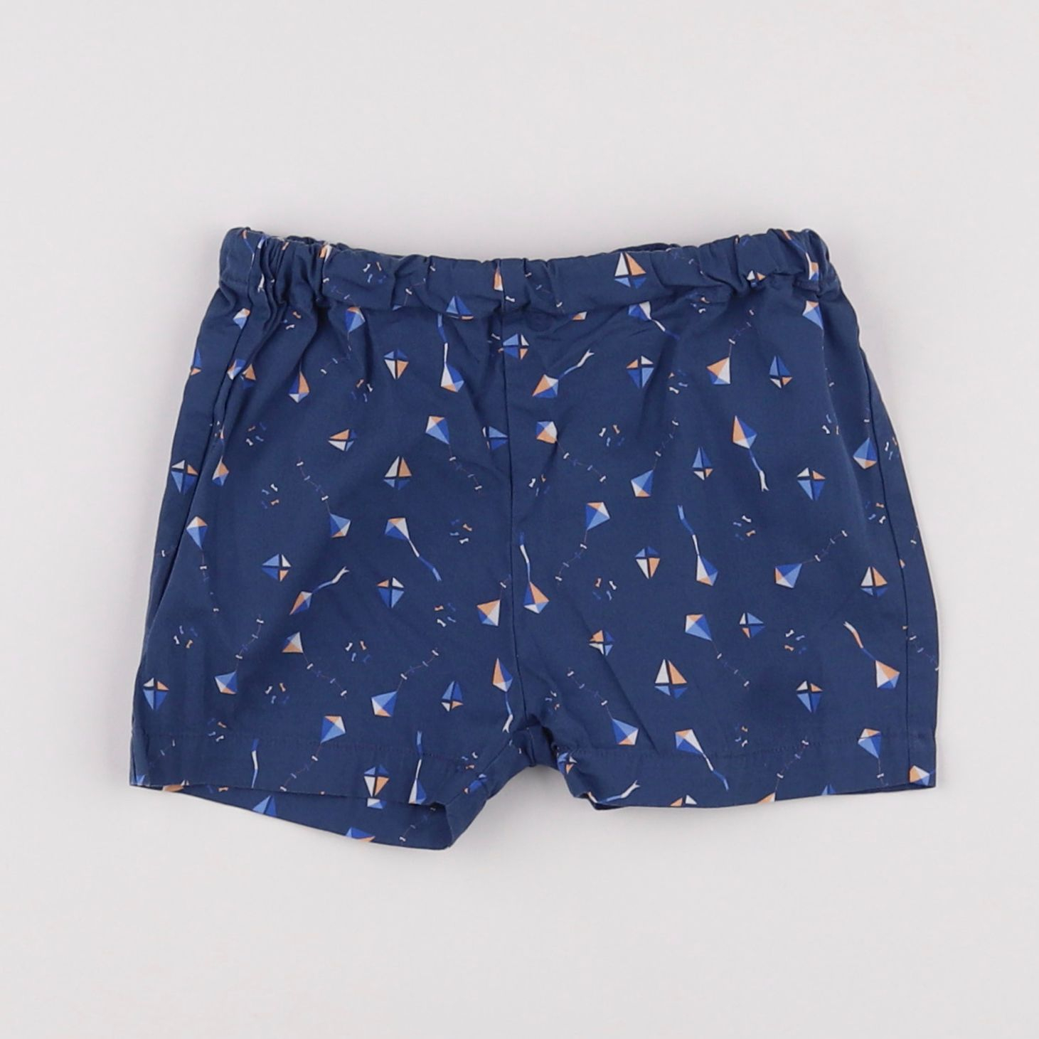 Les Lutins Paris - short bleu - 2 ans