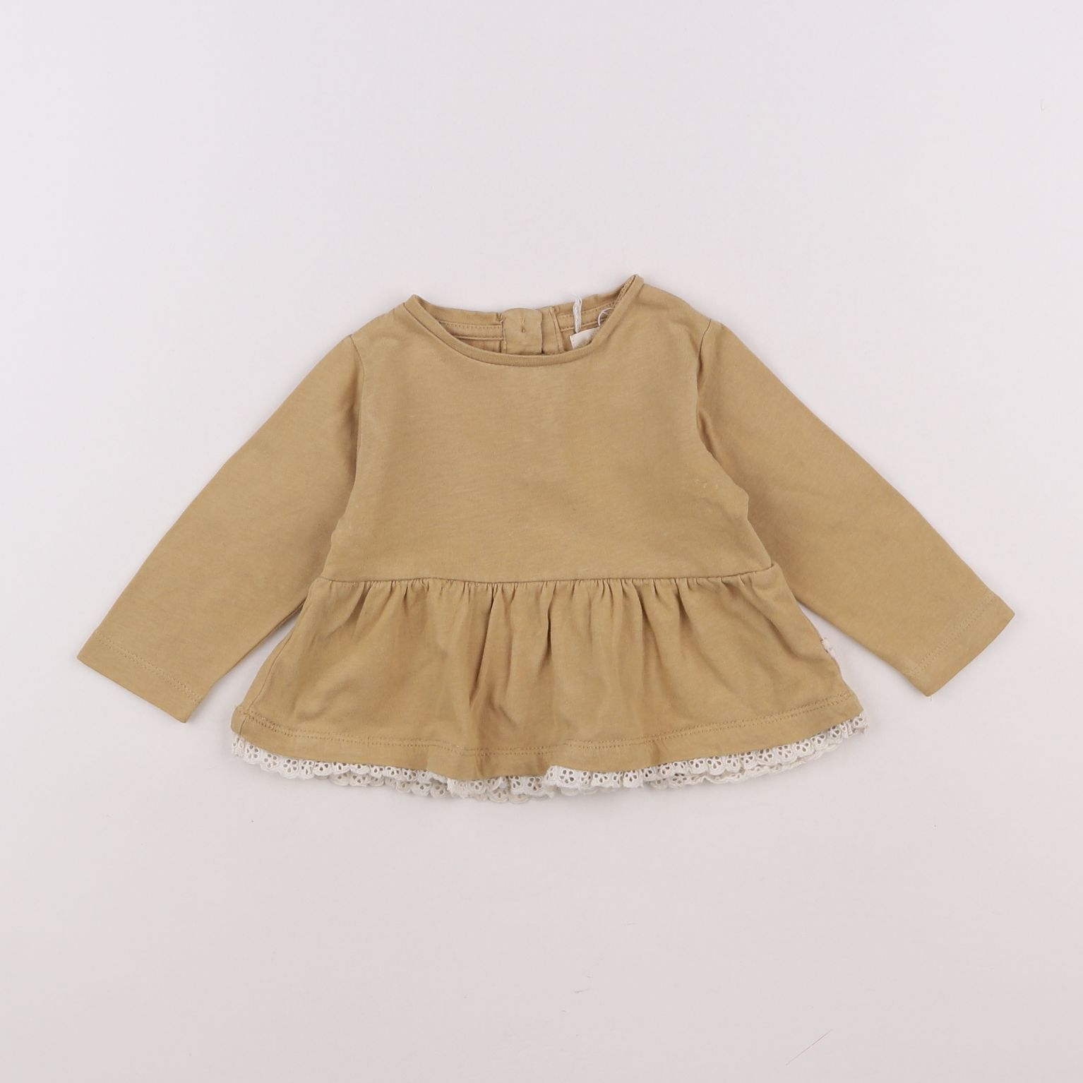 Les Petites Choses - tee-shirt marron - 3 mois