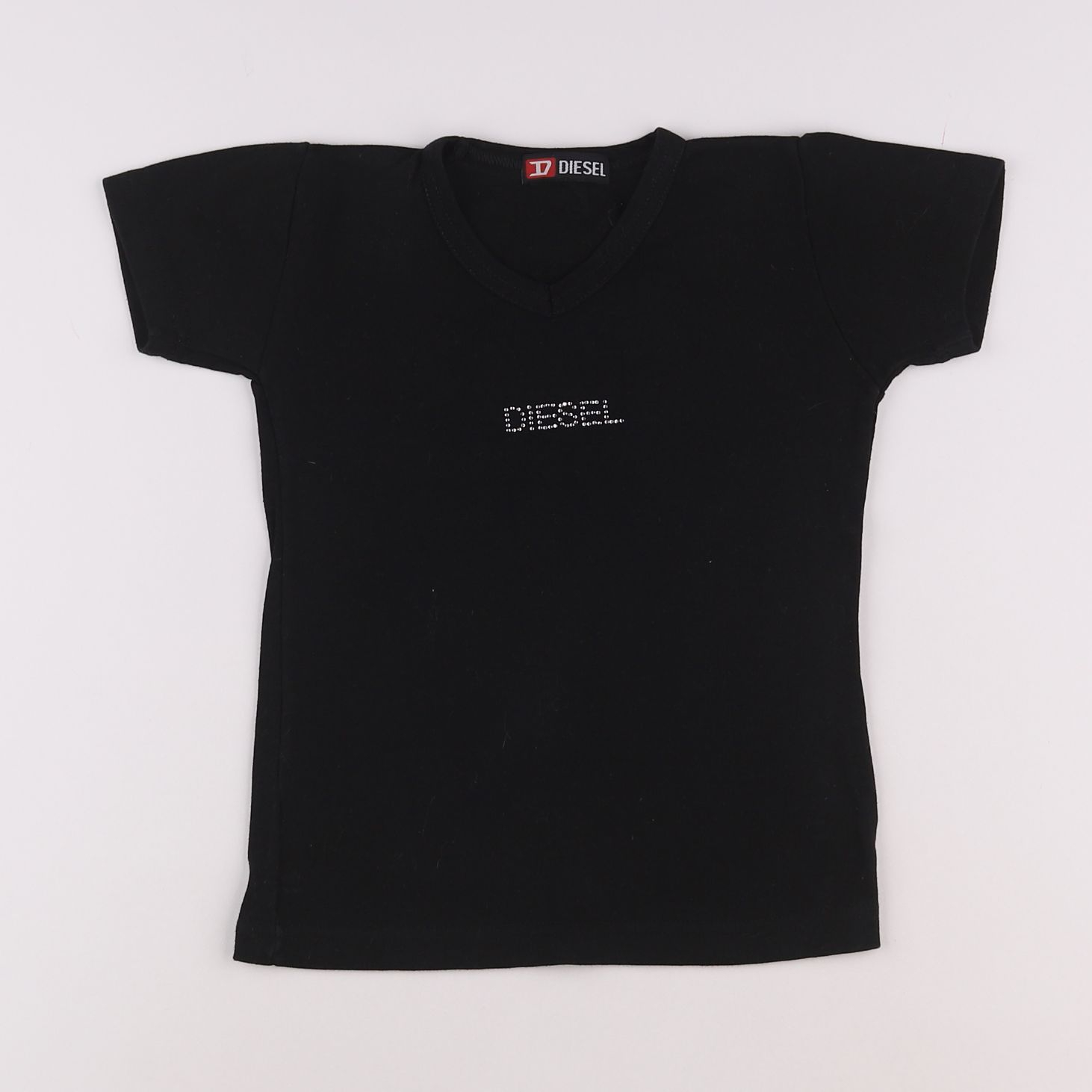 Diesel - tee-shirt noir - 4/5 ans