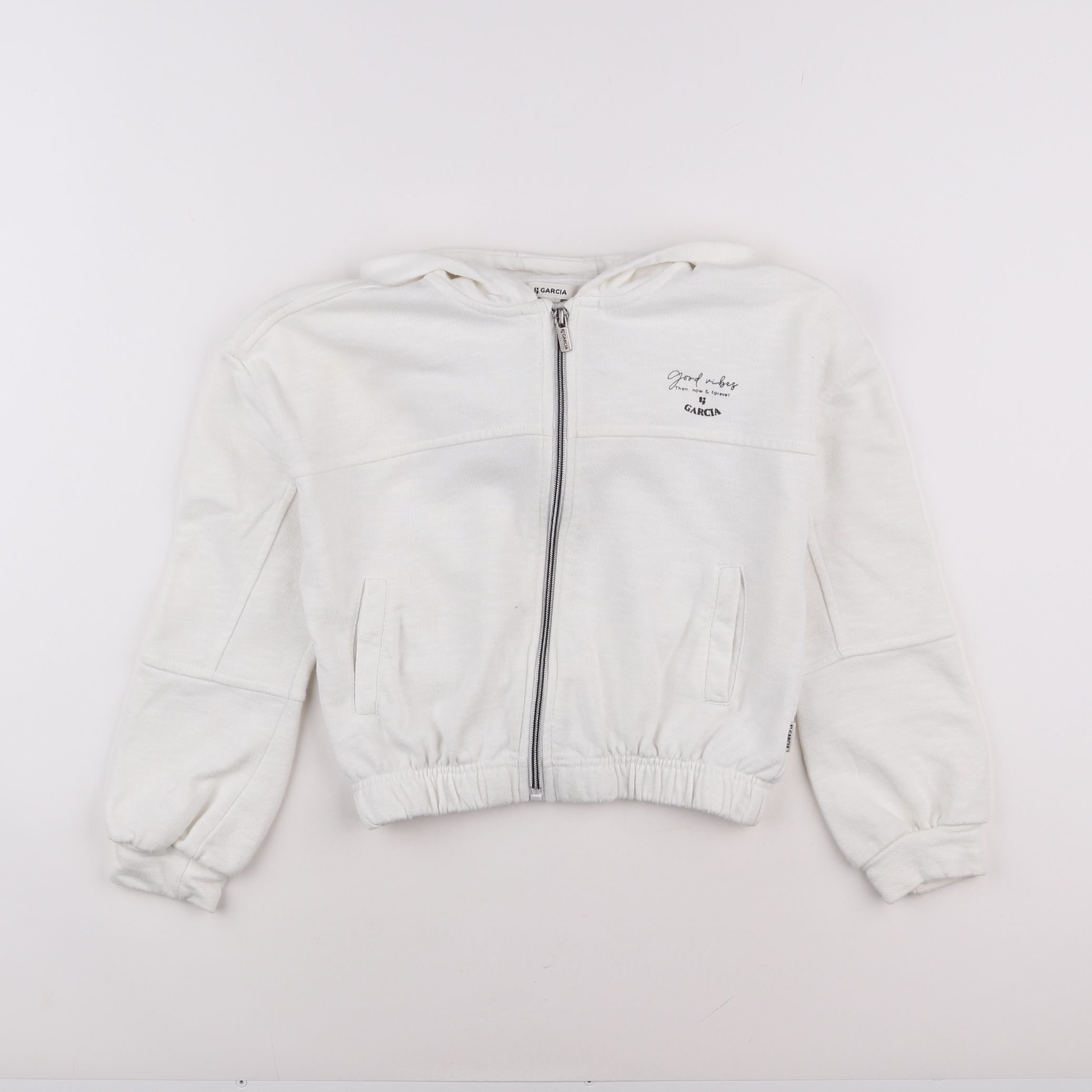 Garcia - sweat blanc - 12/13 ans