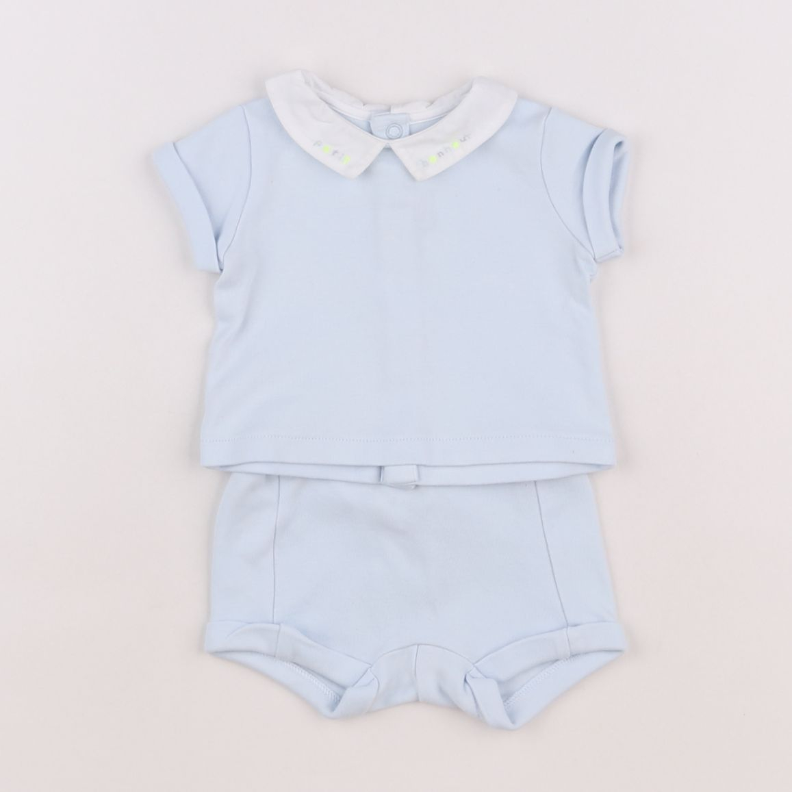 Jacadi - ensemble bleu - 1 mois