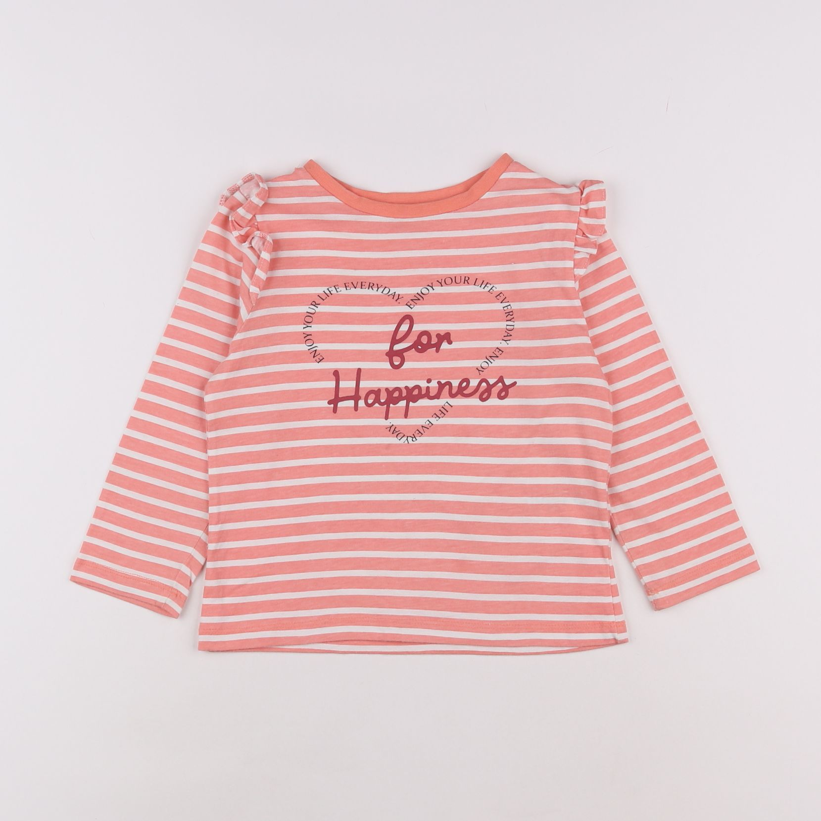 Little Cigogne - tee-shirt rose - 3 ans