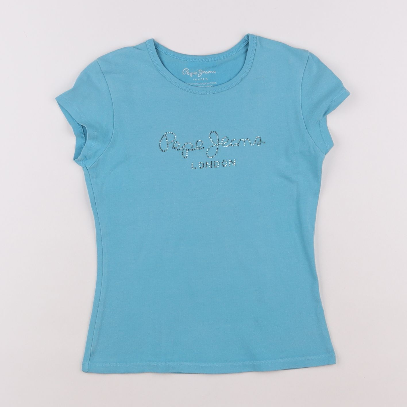 Pepe Jeans - tee-shirt bleu - 10 ans