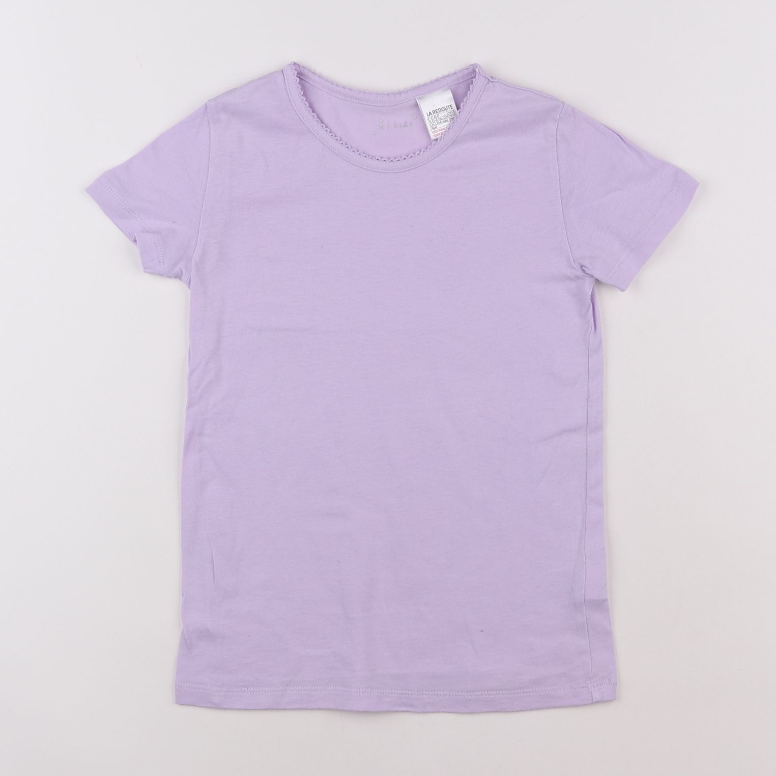 La Redoute - maillot de corps violet - 6/8 ans