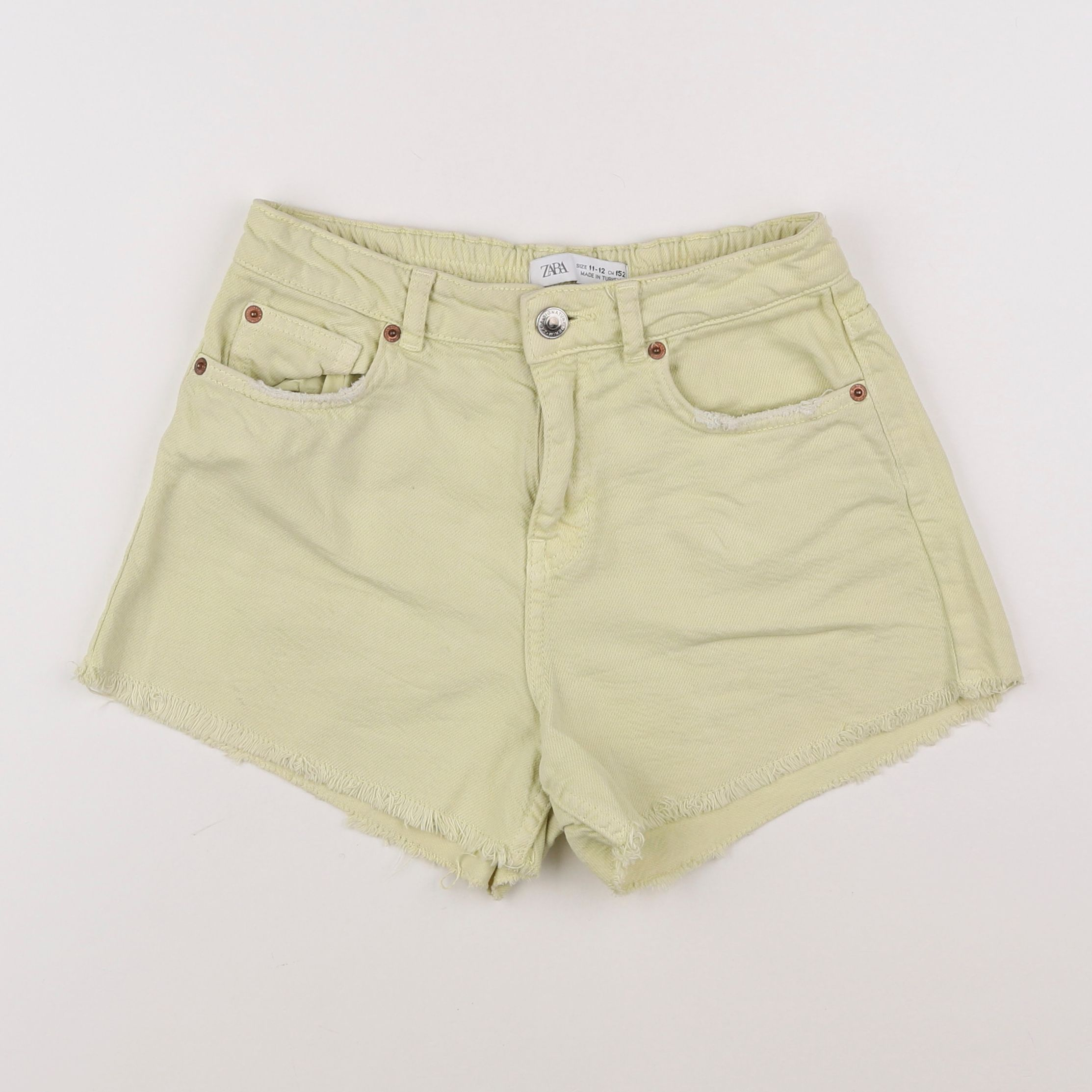 Zara - short jaune - 11/12 ans