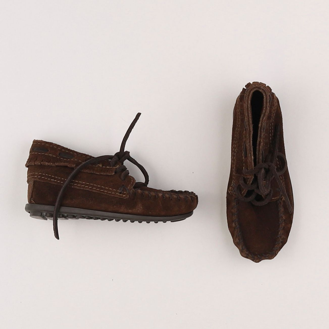 Minnetonka - mocassins marron - pointure 25