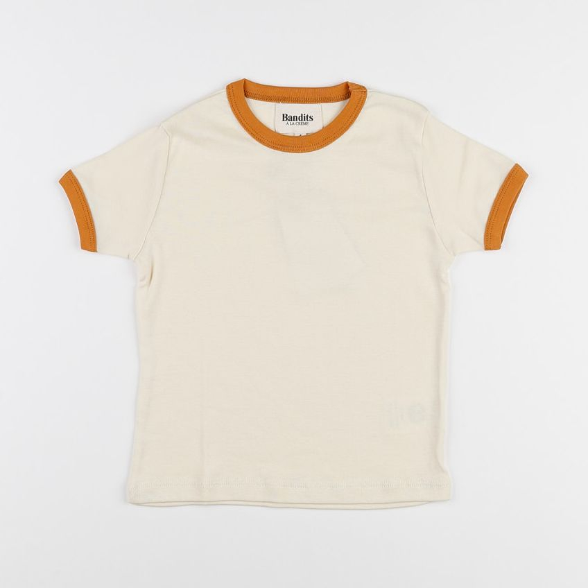 Bandits à la crème - tee-shirt camel sans patch - 4 ans