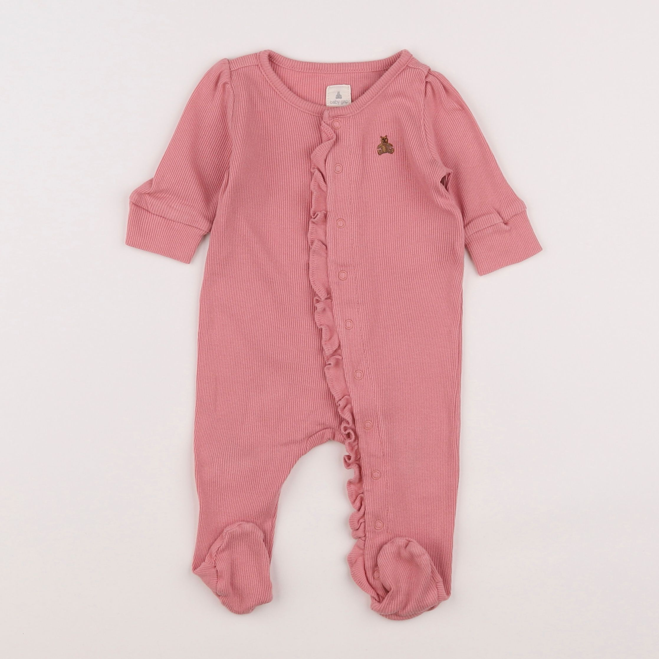 GAP - pyjama coton rose - 0/3 mois