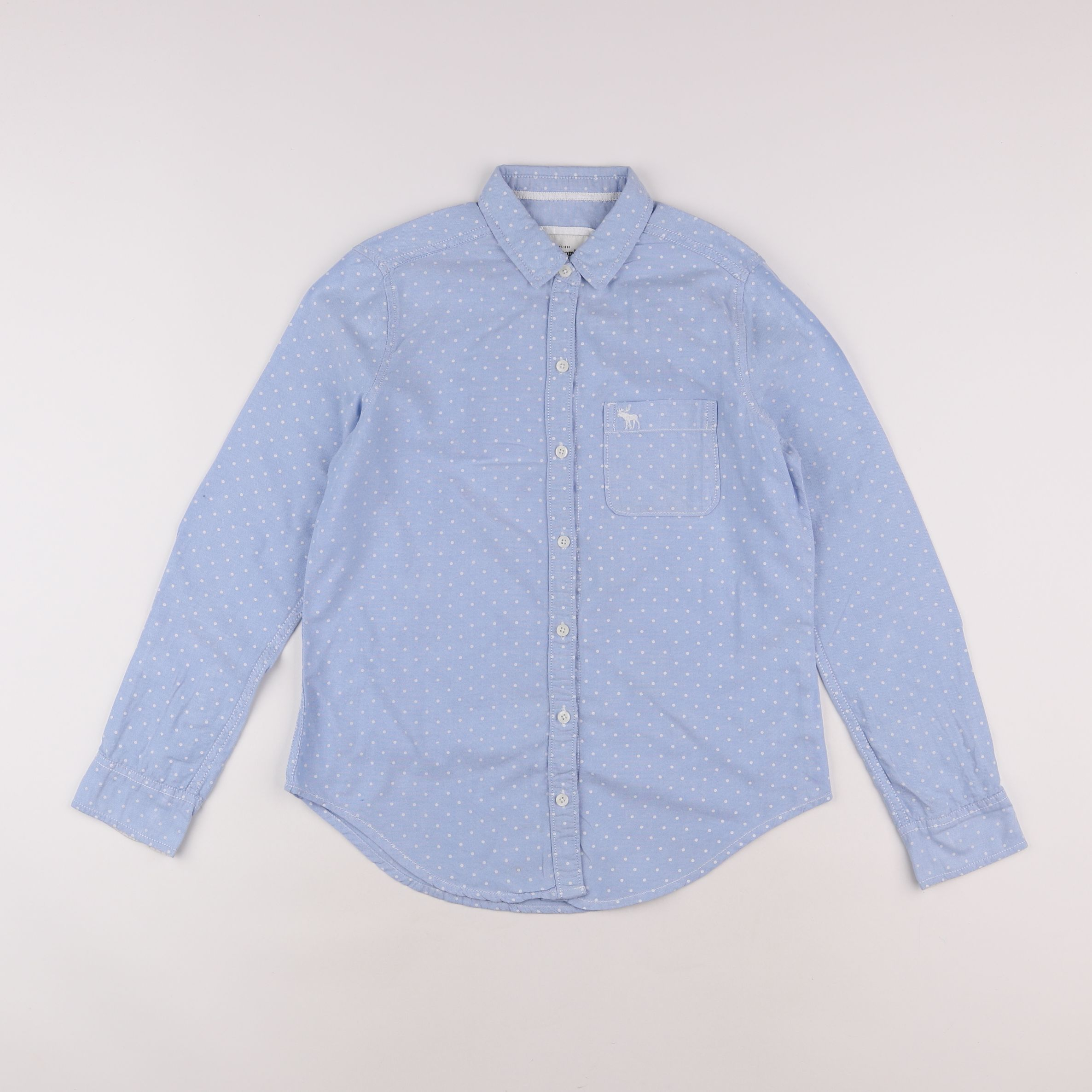 Abercrombie - chemise bleu - 12 ans