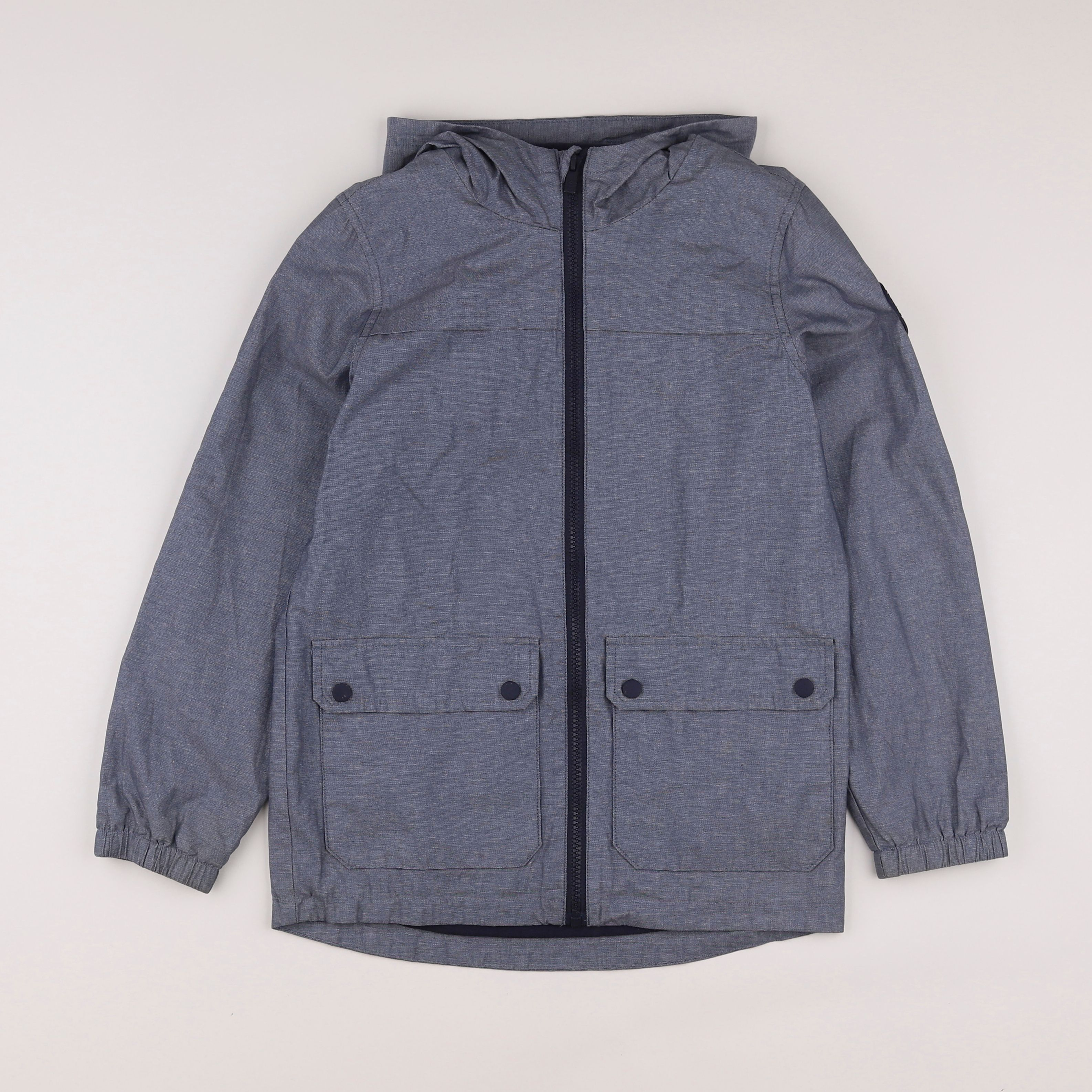 Vertbaudet - parka bleu - 10 ans