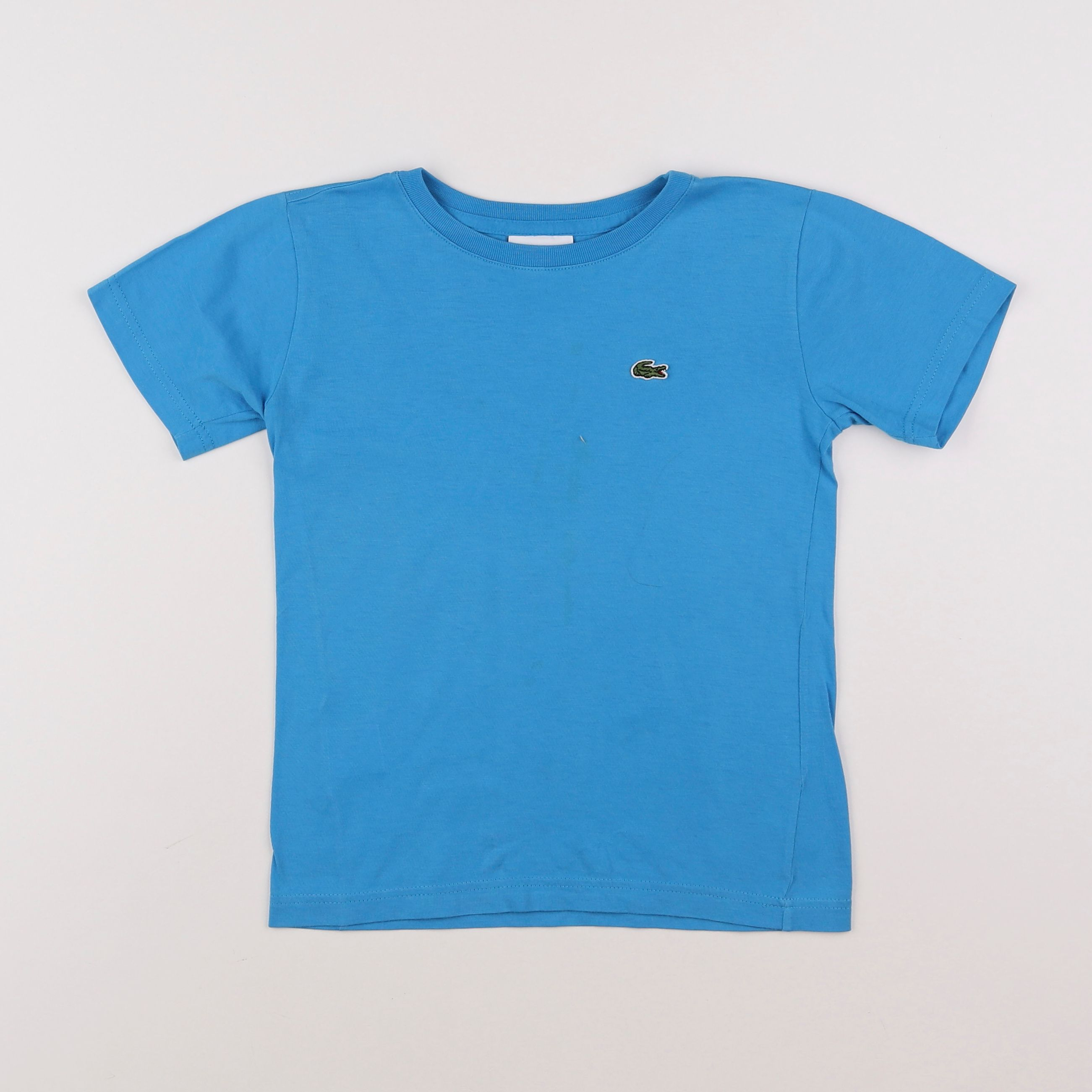 Lacoste - tee-shirt bleu - 6 ans