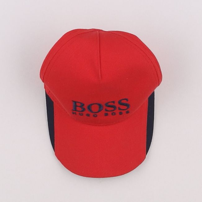 Hugo Boss - casquette rouge - 2/3 ans