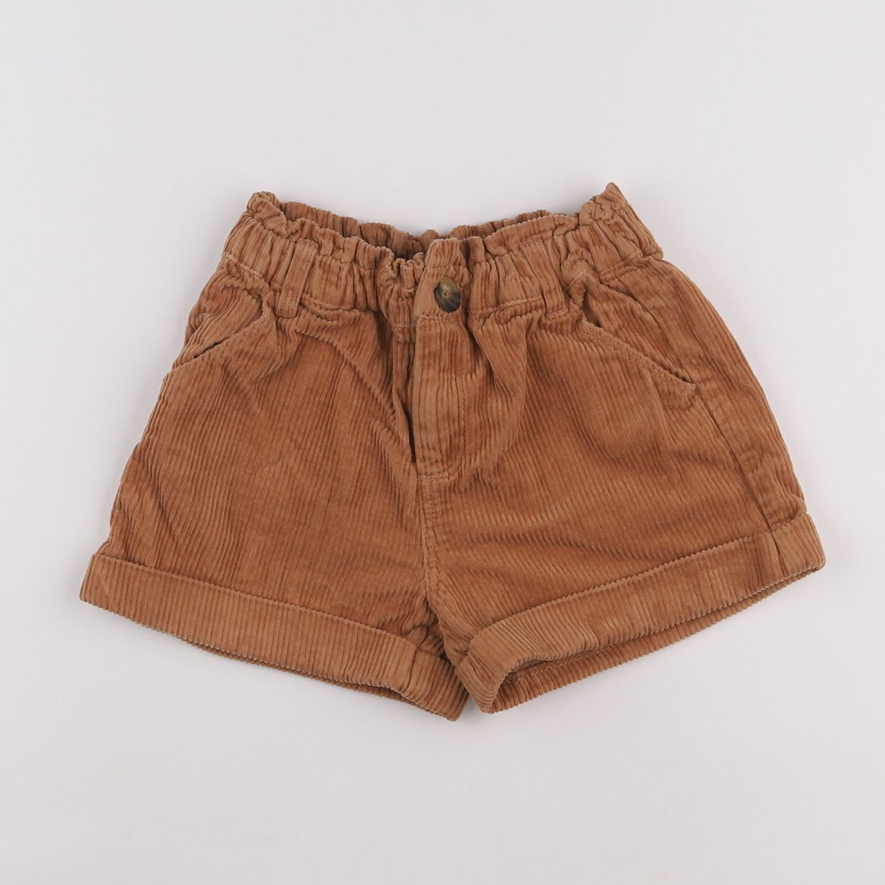 Vertbaudet - short marron - 6 ans