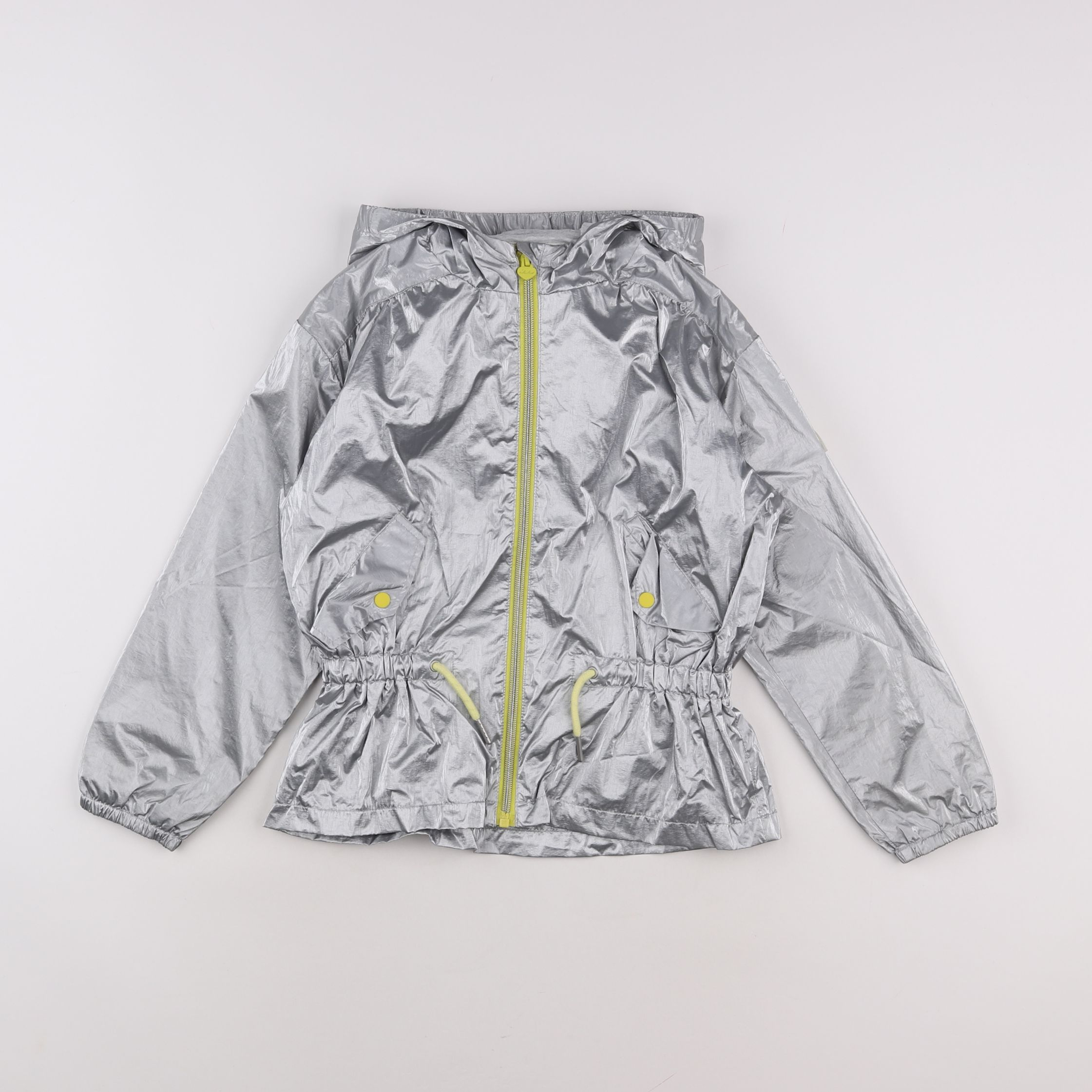 IKKS - imperméable gris, argent - 8 ans