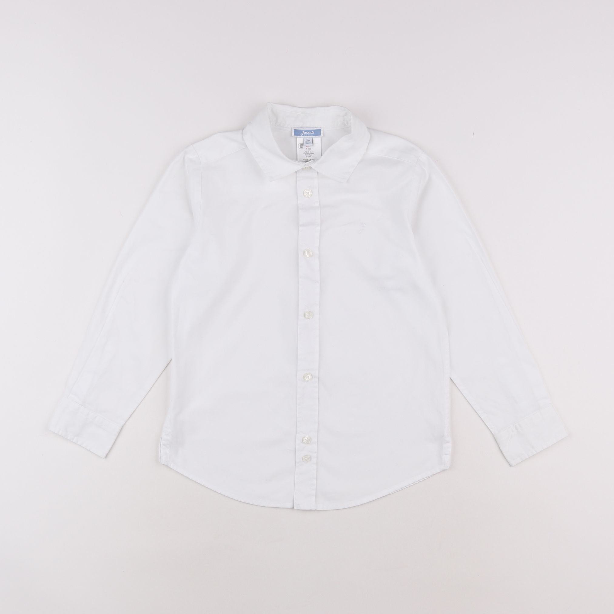 Jacadi - chemise blanc - 6 ans