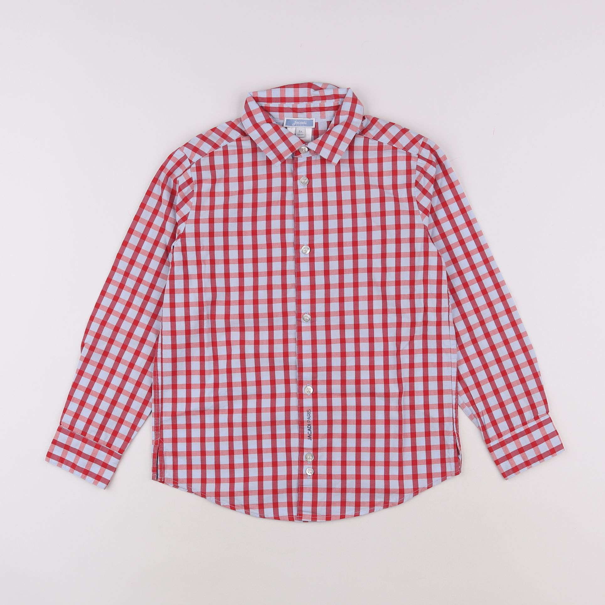 Jacadi - chemise rouge - 8 ans