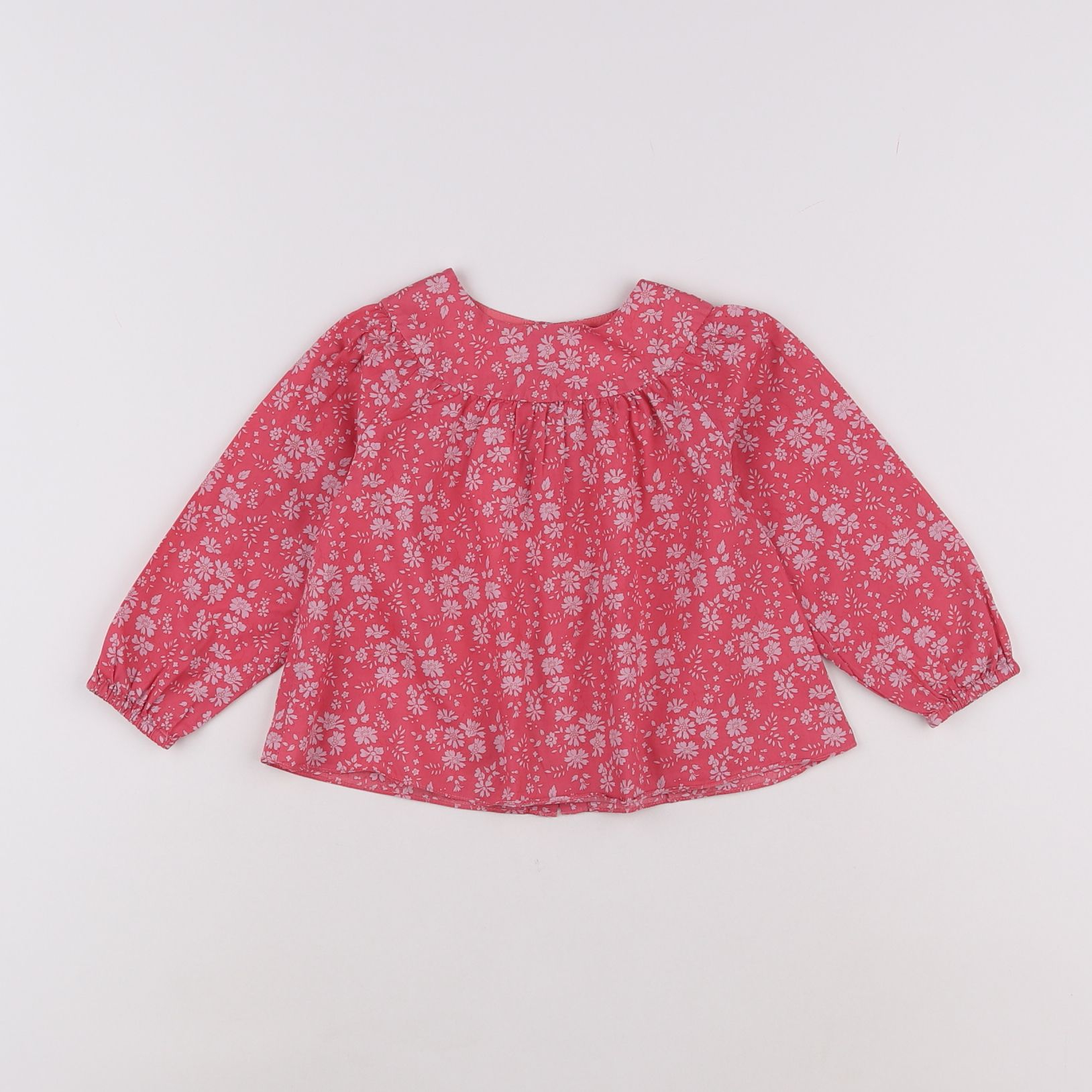 Jacadi - blouse rose - 12 mois