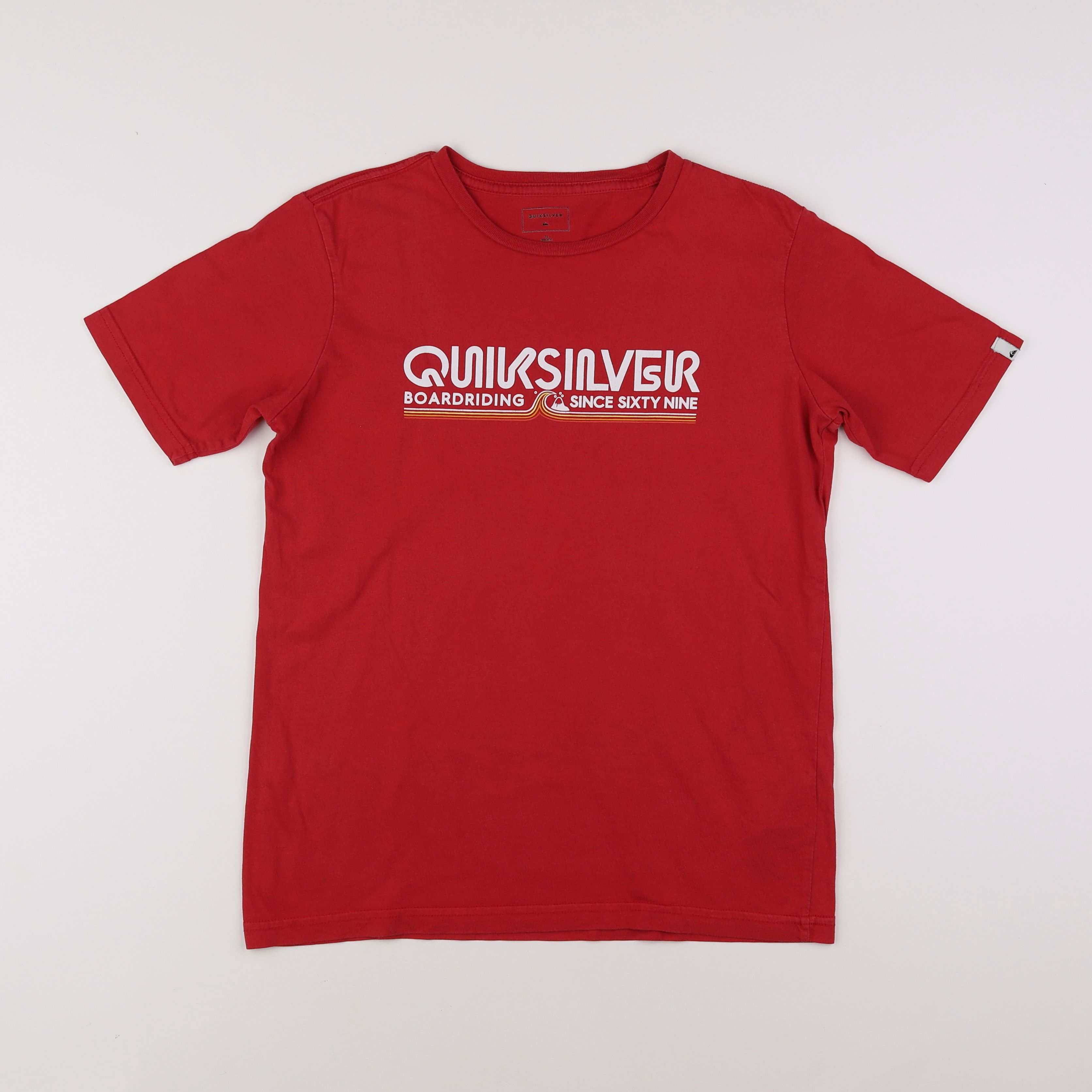 Quiksilver - tee-shirt rouge - 14 ans