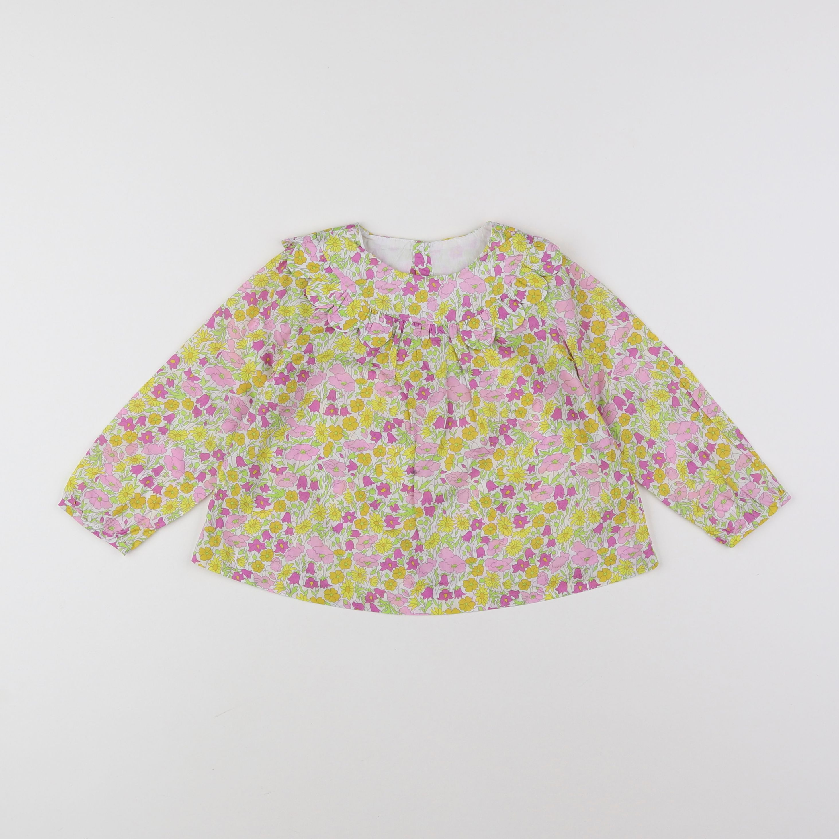 Jacadi - blouse liberty multicolore - 2 ans