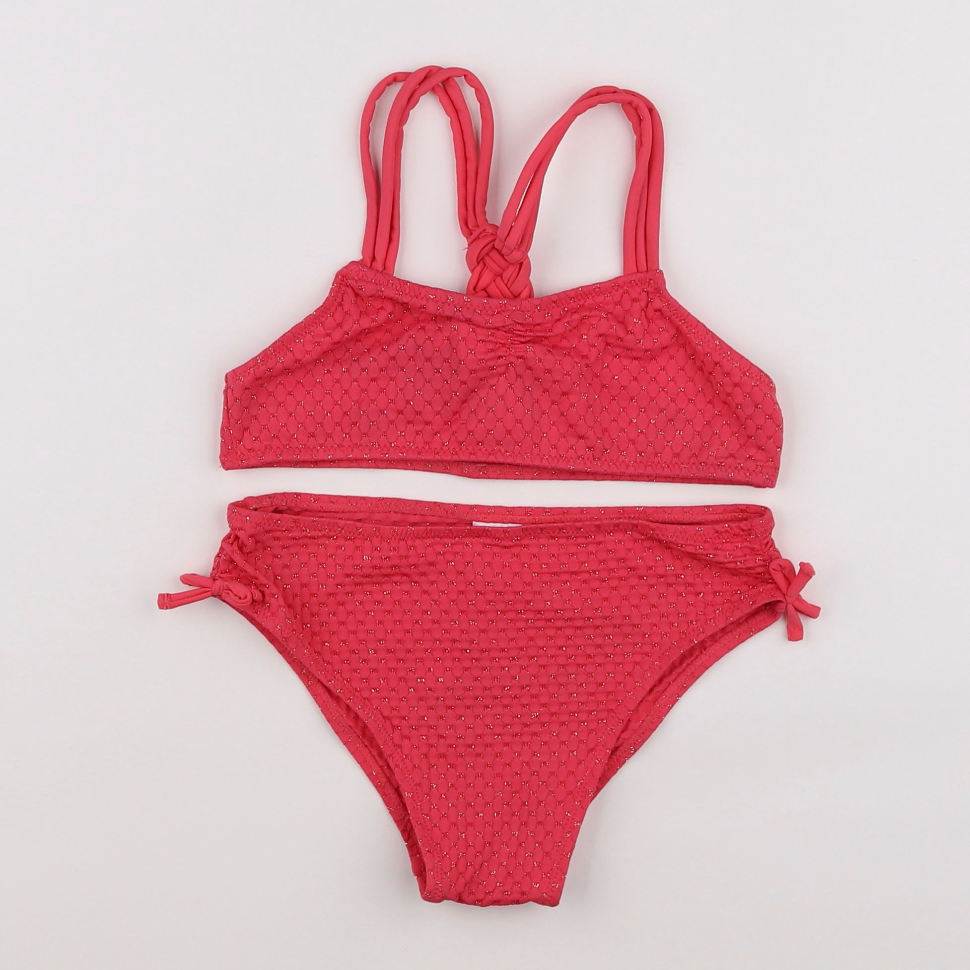 Vertbaudet - maillot de bain rose - 10 ans