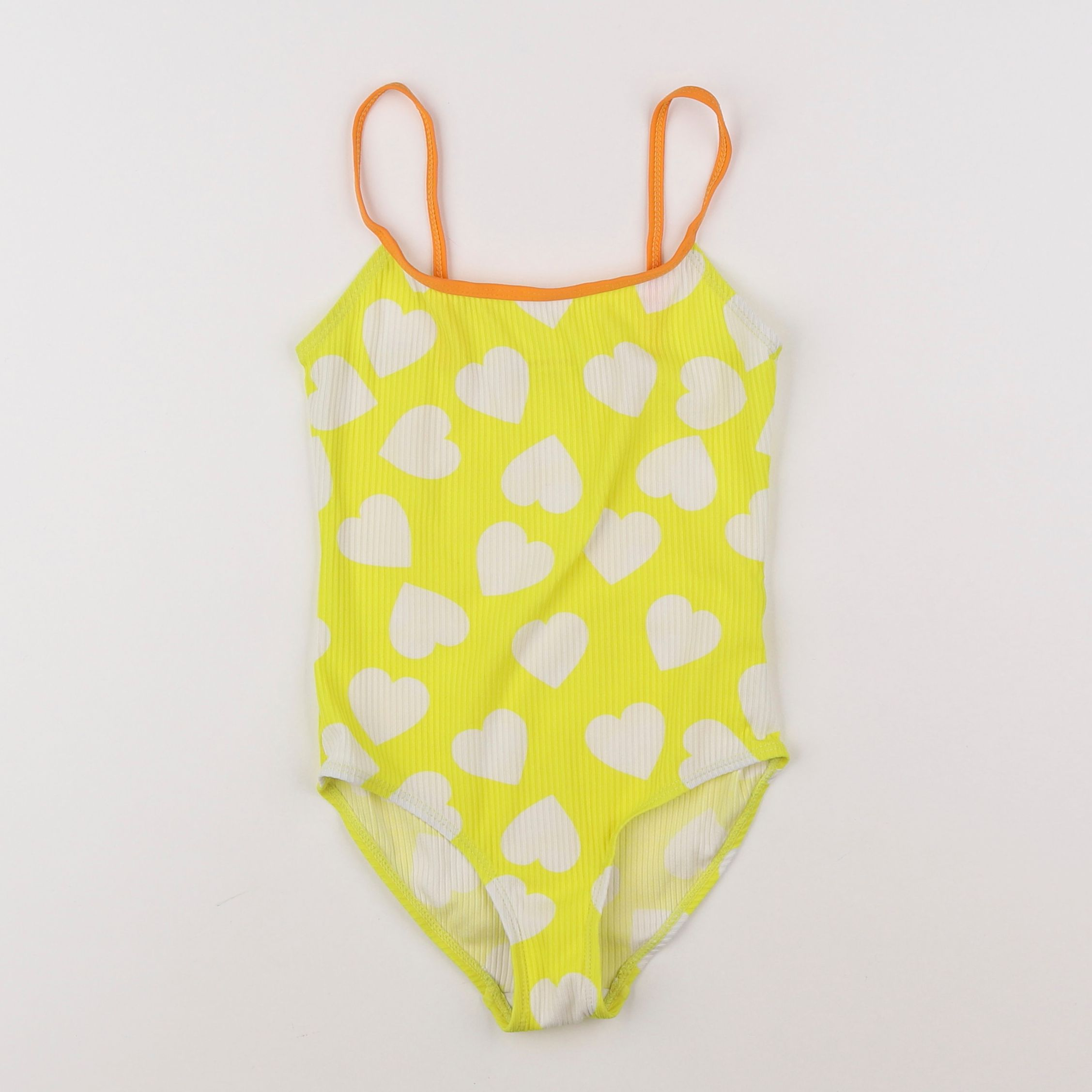 Monoprix - maillot de bain jaune - 8 ans