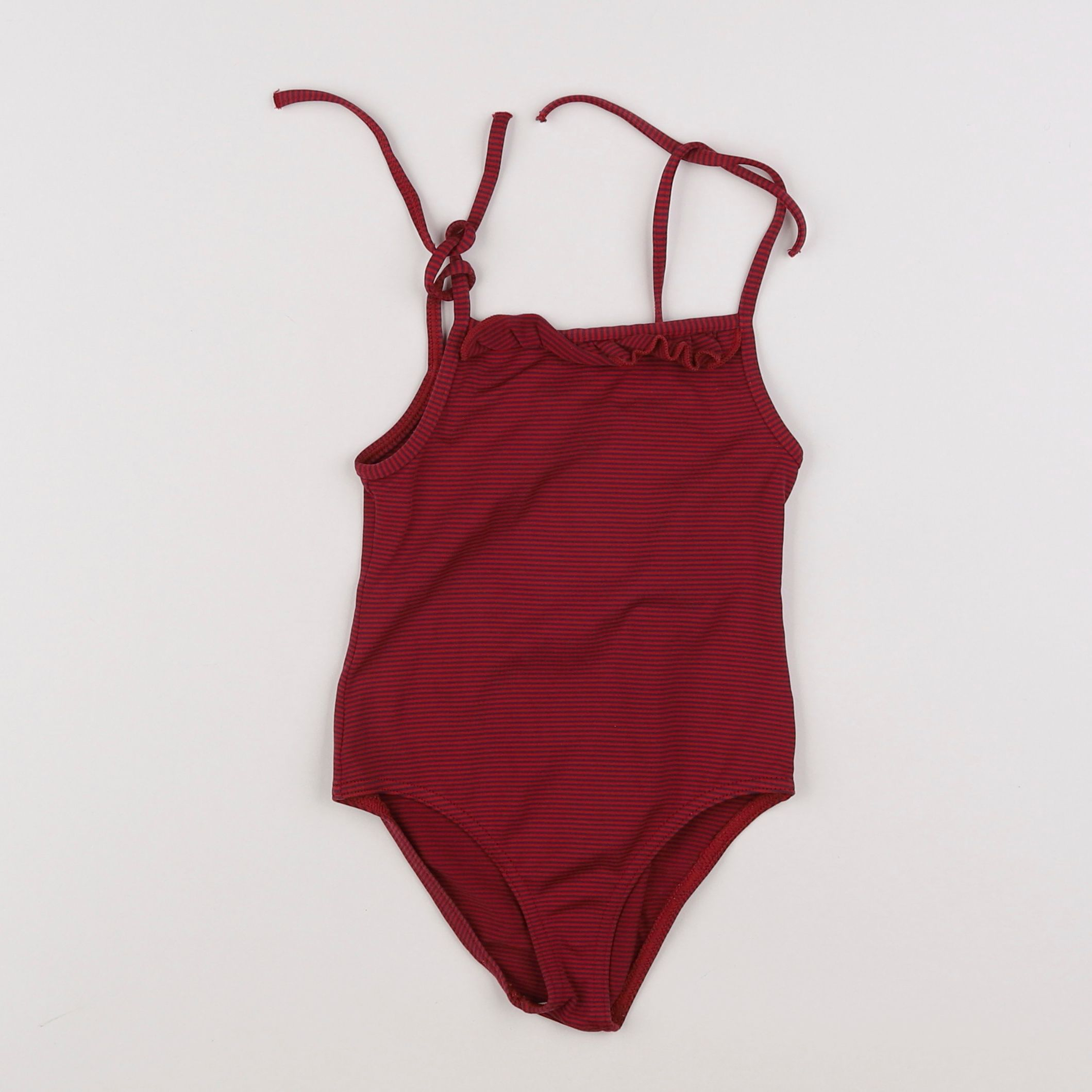 Petit Bateau - maillot de bain rouge - 3 ans