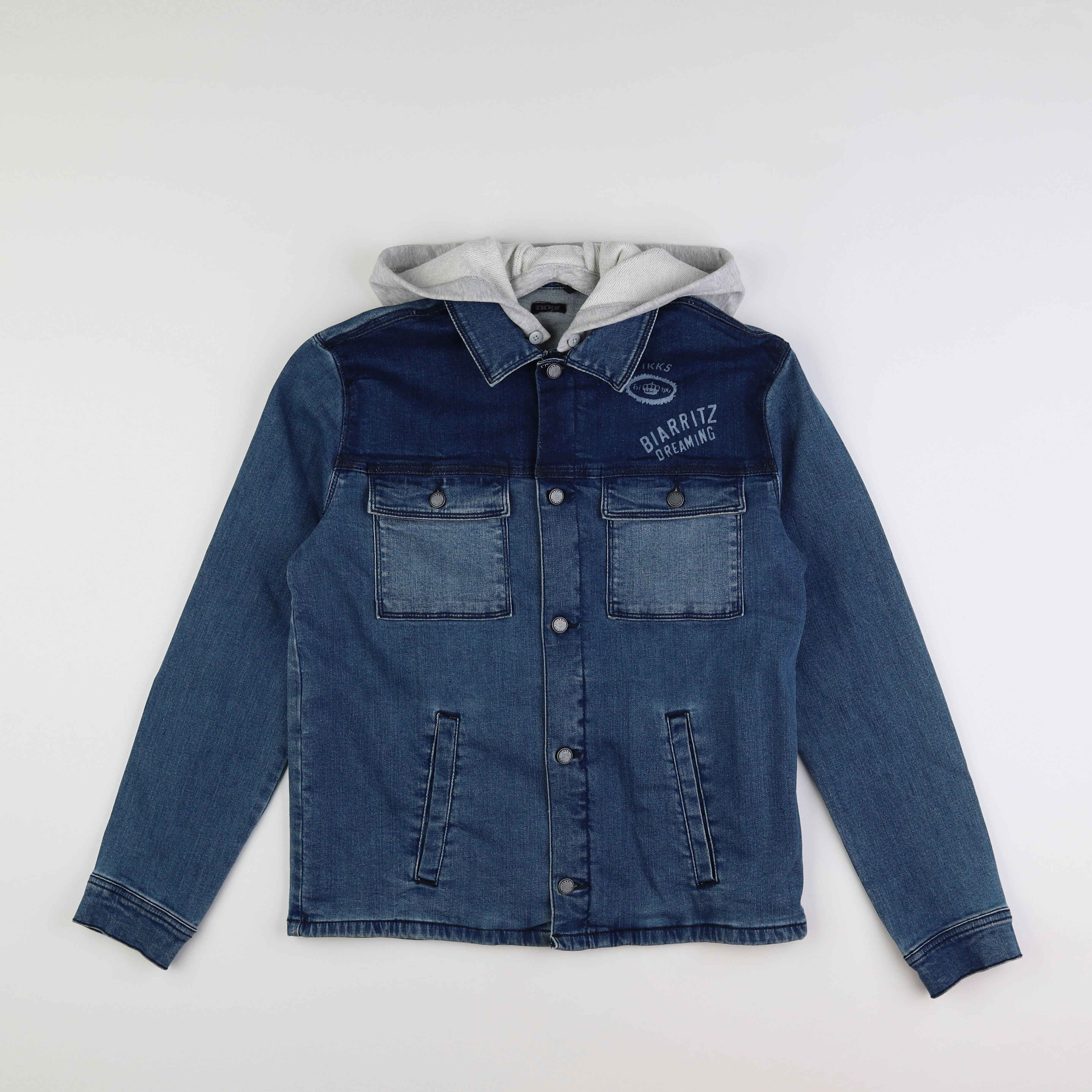 IKKS - veste bleu - 14/16 ans