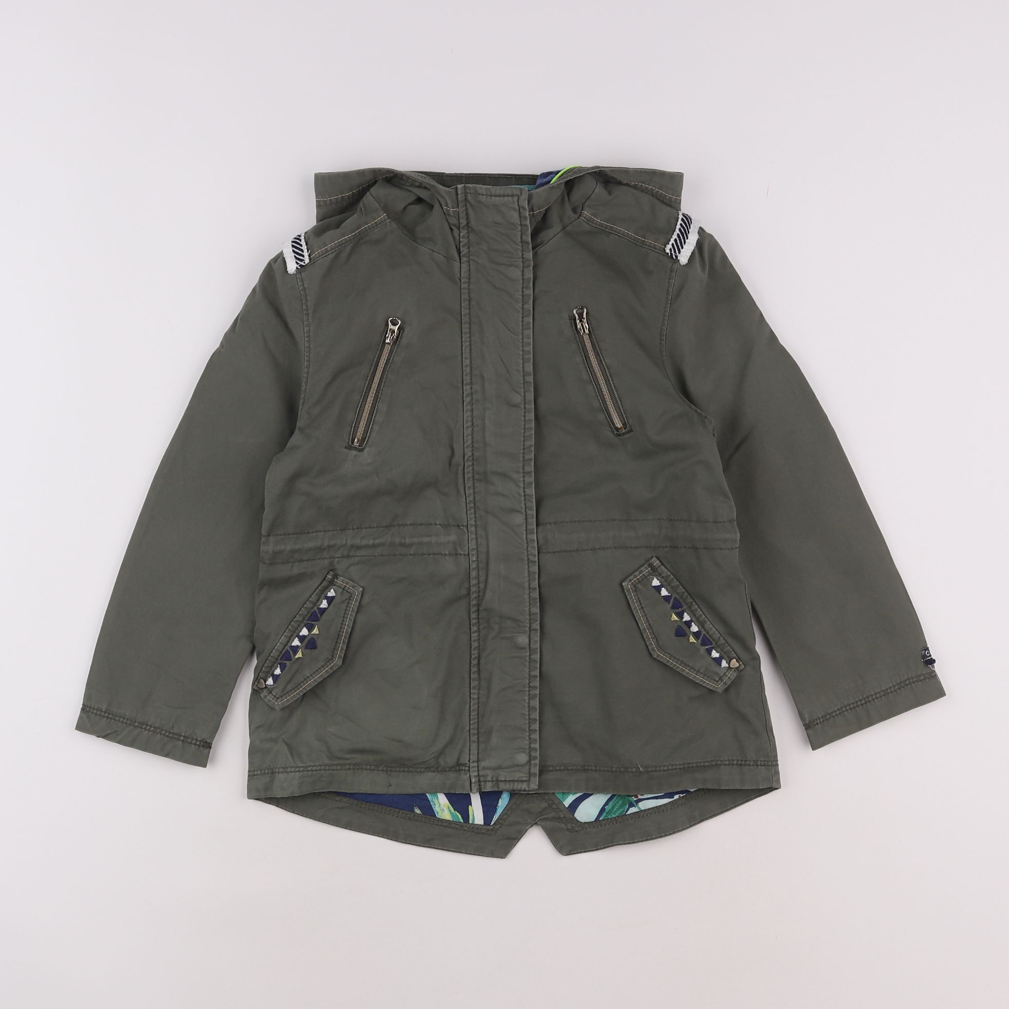 Catimini - parka vert - 5 ans