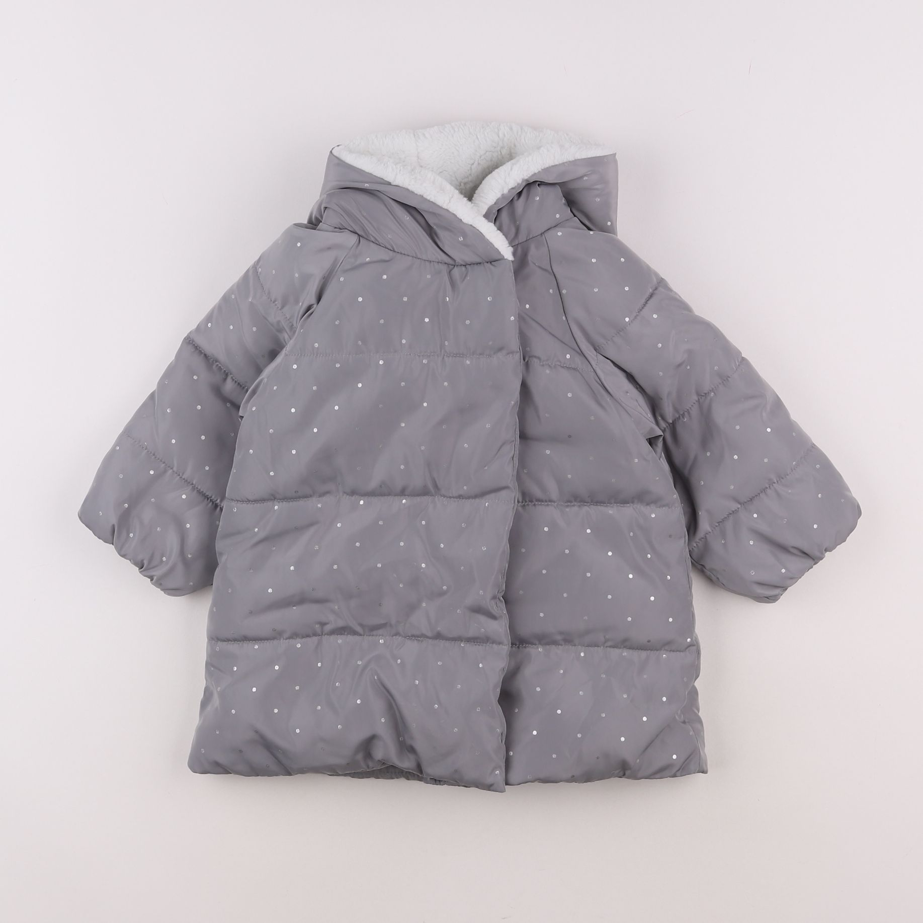 Jacadi - parka gris - 18 mois