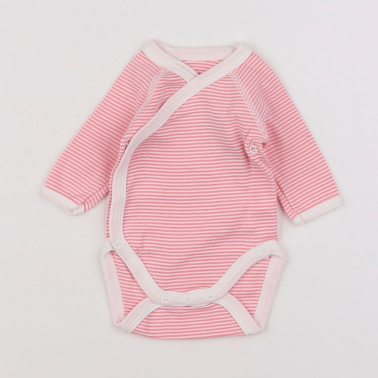 Petit Bateau - body rose - Prématuré