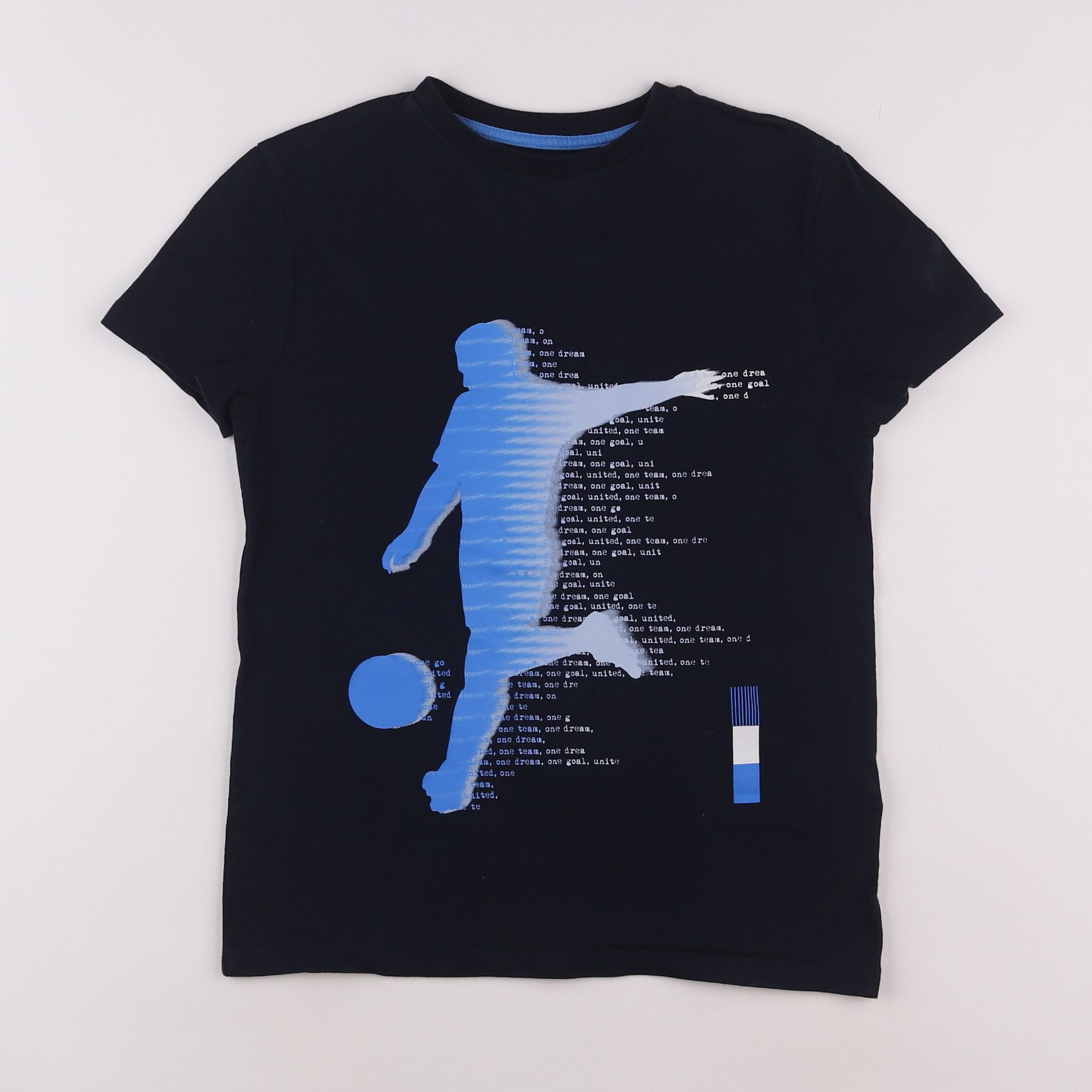 Marks & Spencer  - tee-shirt bleu - 10/11 ans