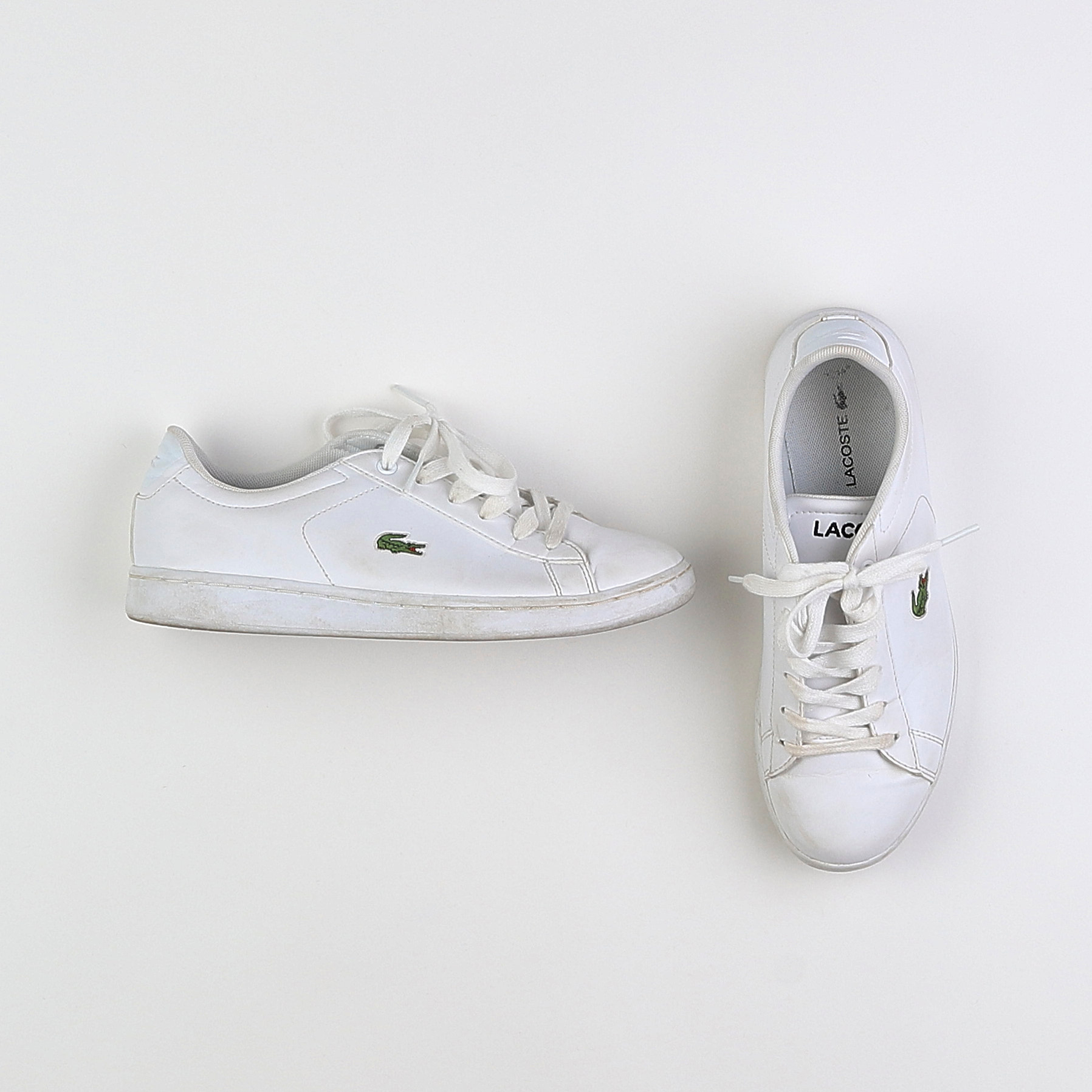 Lacoste - baskets blanc - pointure 36