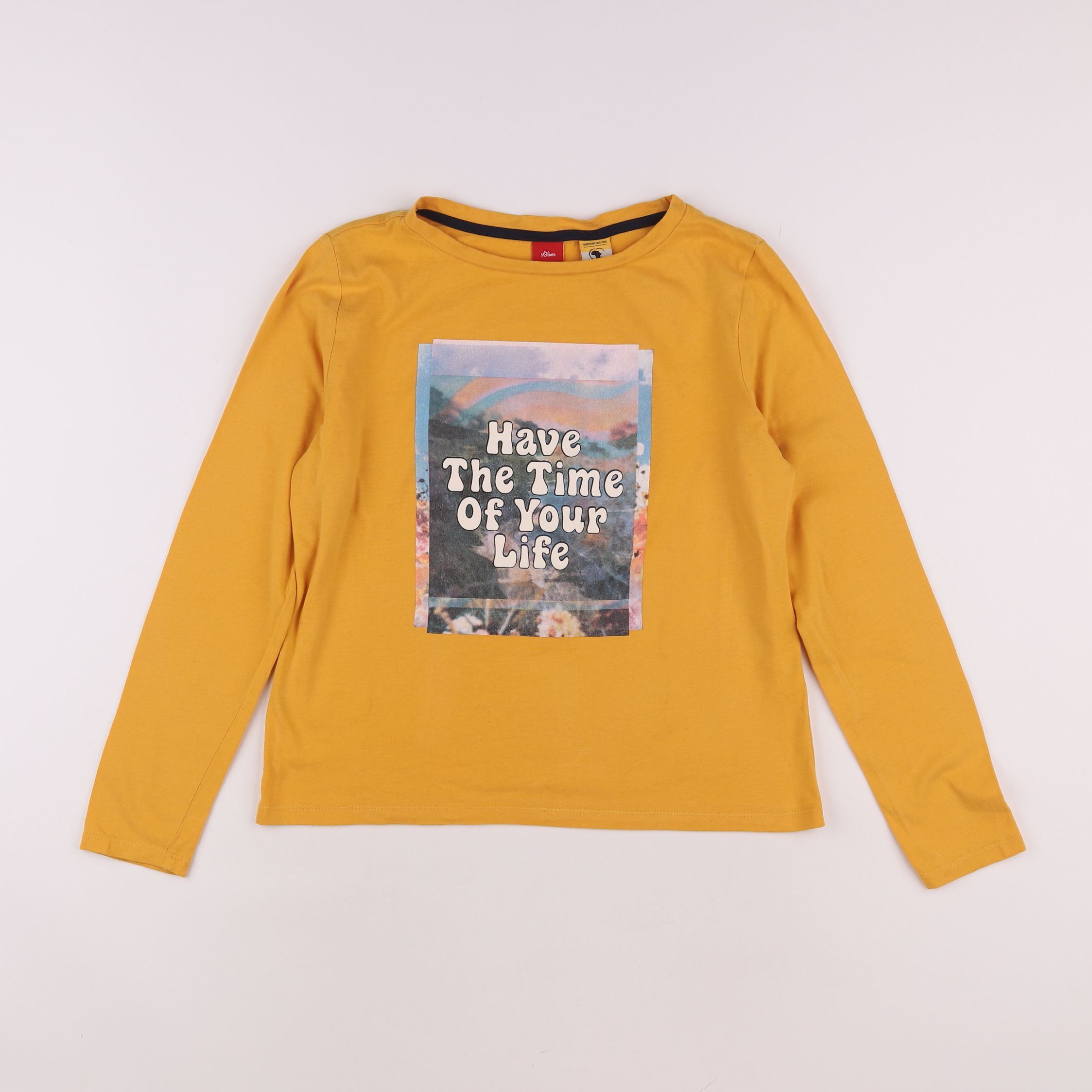 s.Oliver - tee-shirt jaune - 12 ans