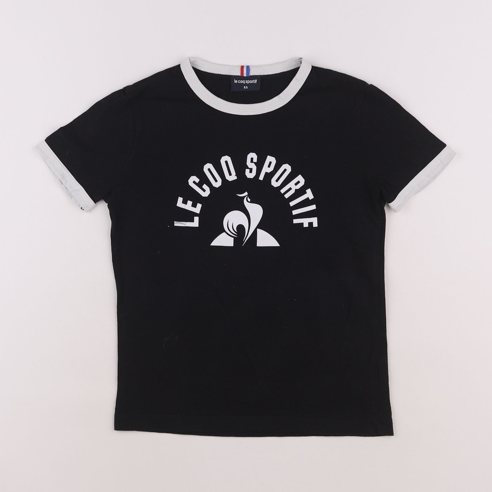 Le Coq Sportif - tee-shirt noir - 8 ans