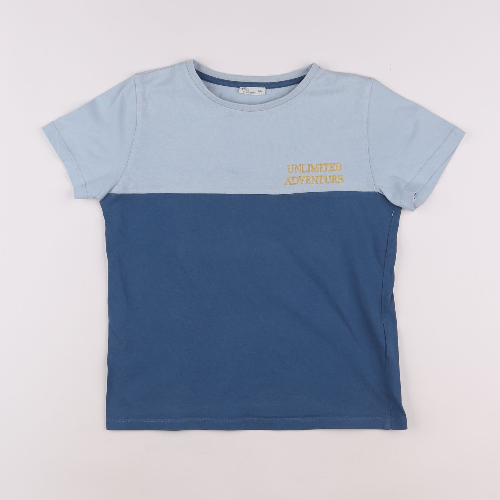 Little Cigogne - tee-shirt bleu - 10 ans