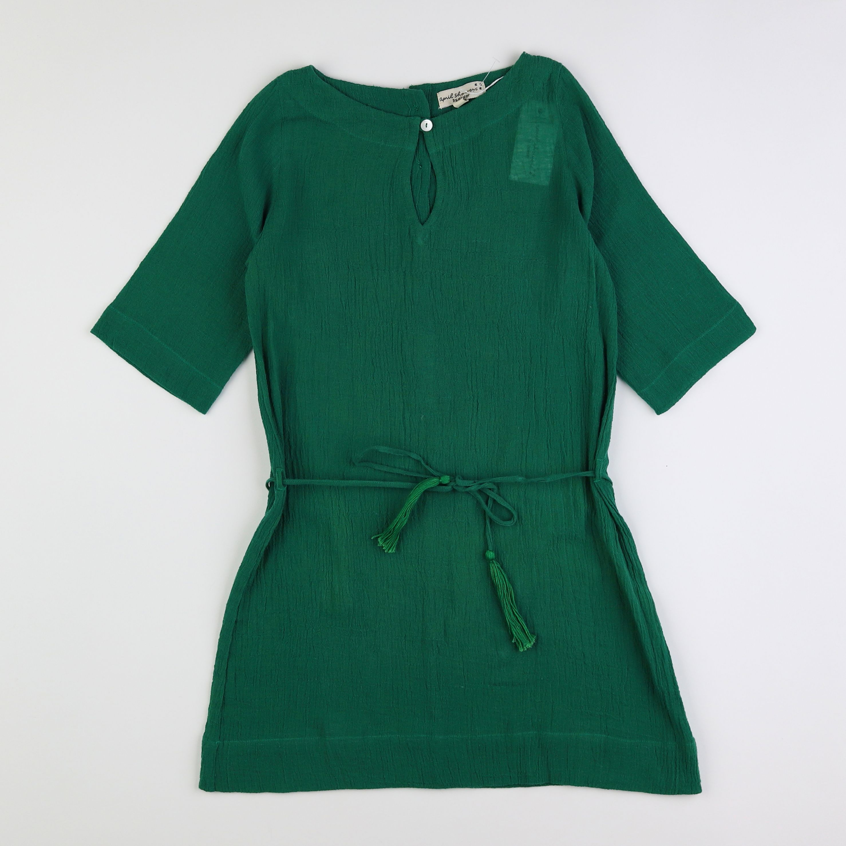 April Showers - robe vert - 6 ans