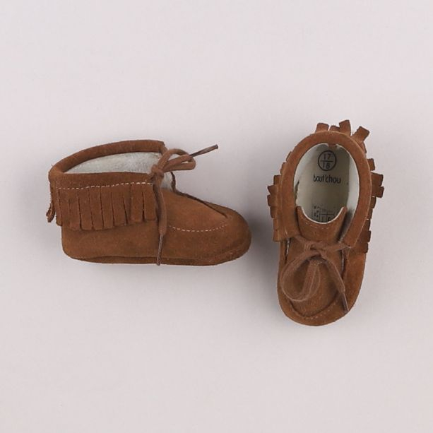 Boutchou - chaussons marron - pointure 17/18