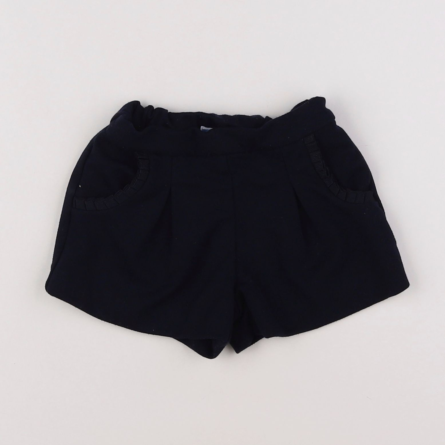 Jacadi - short bleu - 12 mois