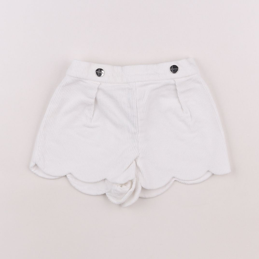 Jacadi - short blanc - 18 mois