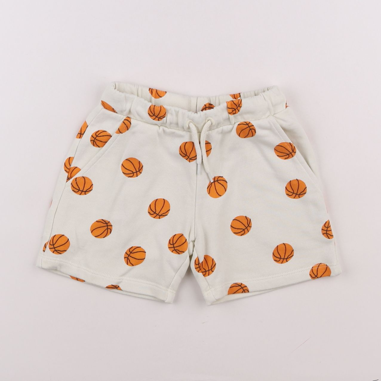 Mini Rodini - short orange - 3/5 ans