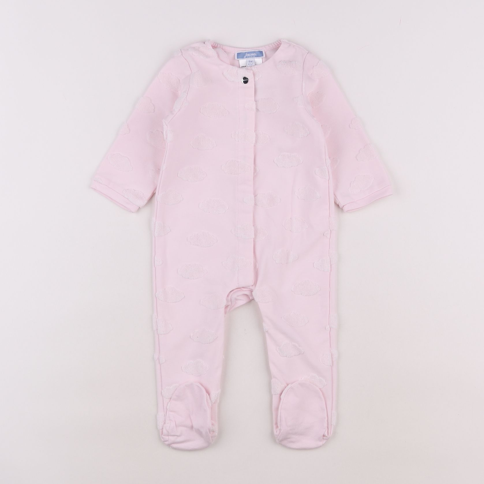 Jacadi - pyjama coton rose - 12 mois