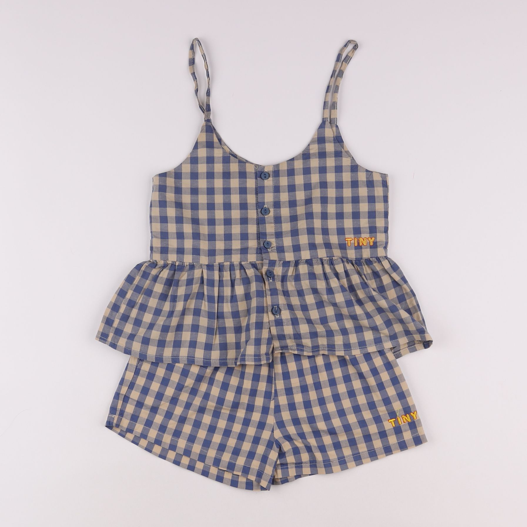 Tiny Cottons - ensemble bleu - 4 ans