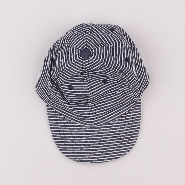 Monoprix - casquette bleu - 12/18 mois