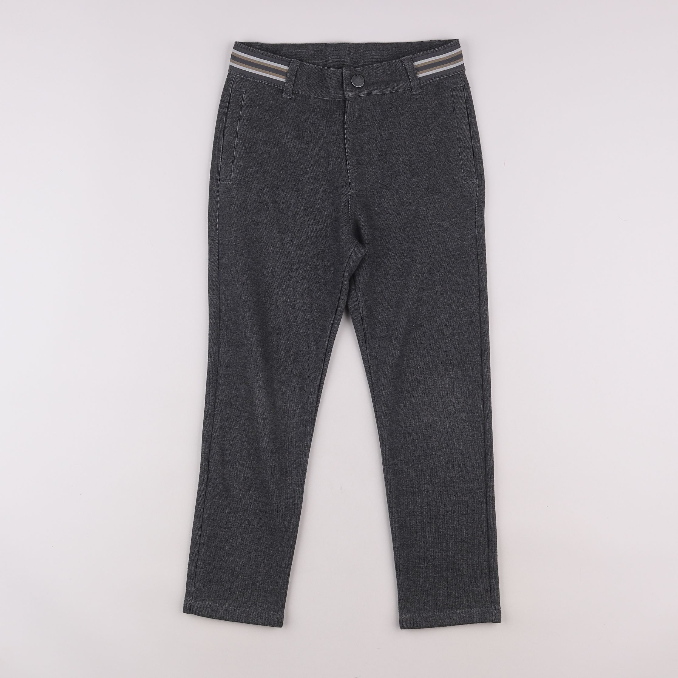 IKKS - pantalon gris - 8 ans