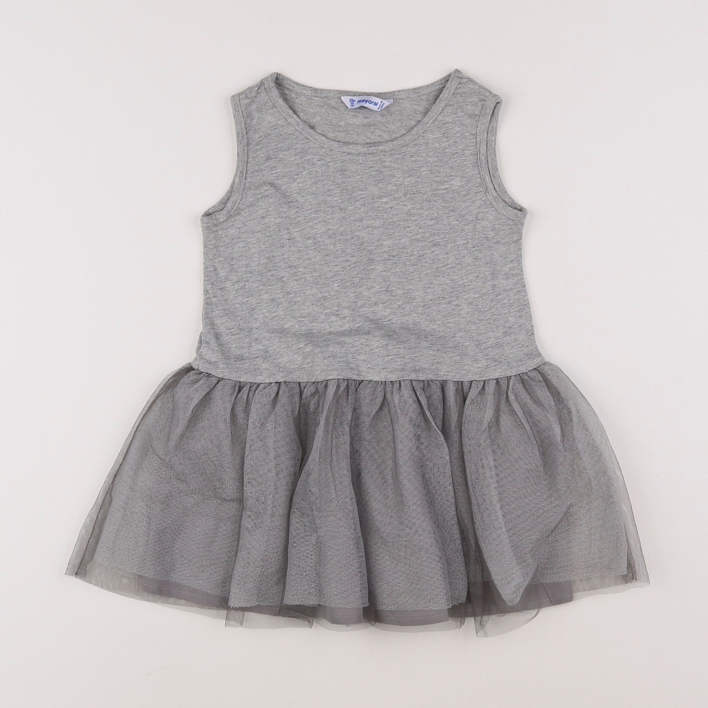 Mayoral - robe gris - 3 ans