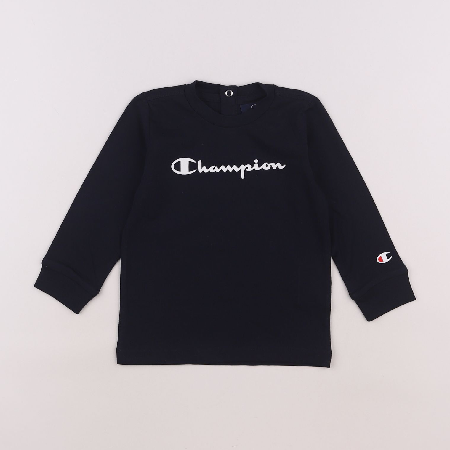 Champion  - tee-shirt bleu - 12 mois