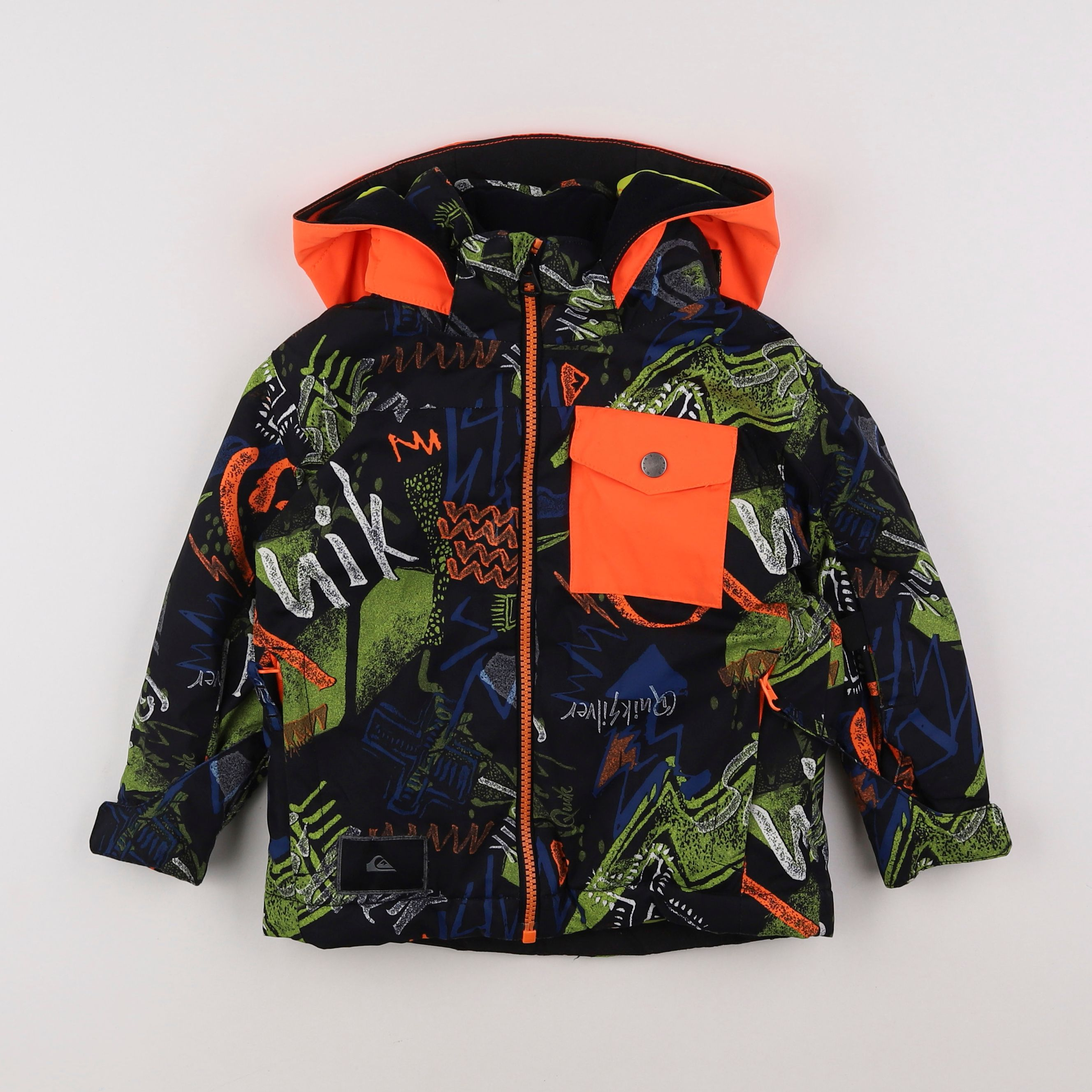 Quiksilver - manteau de ski vert - 2 ans