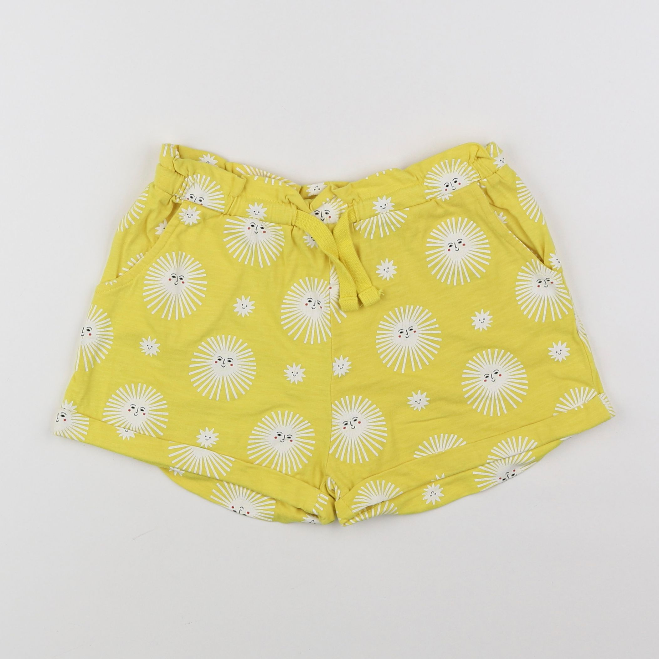 Monoprix - short jaune - 8 ans