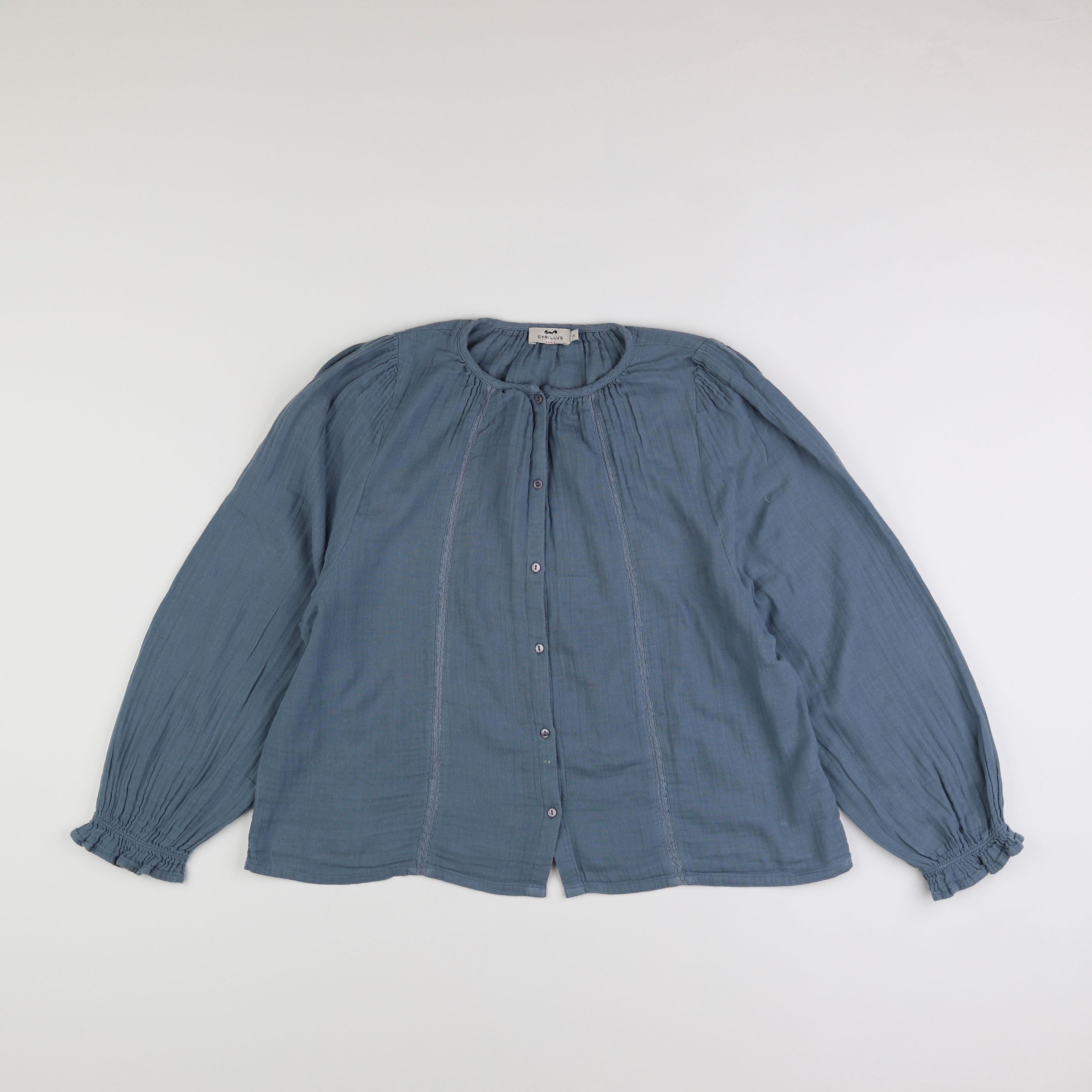 Cyrillus - blouse bleu - 14 ans